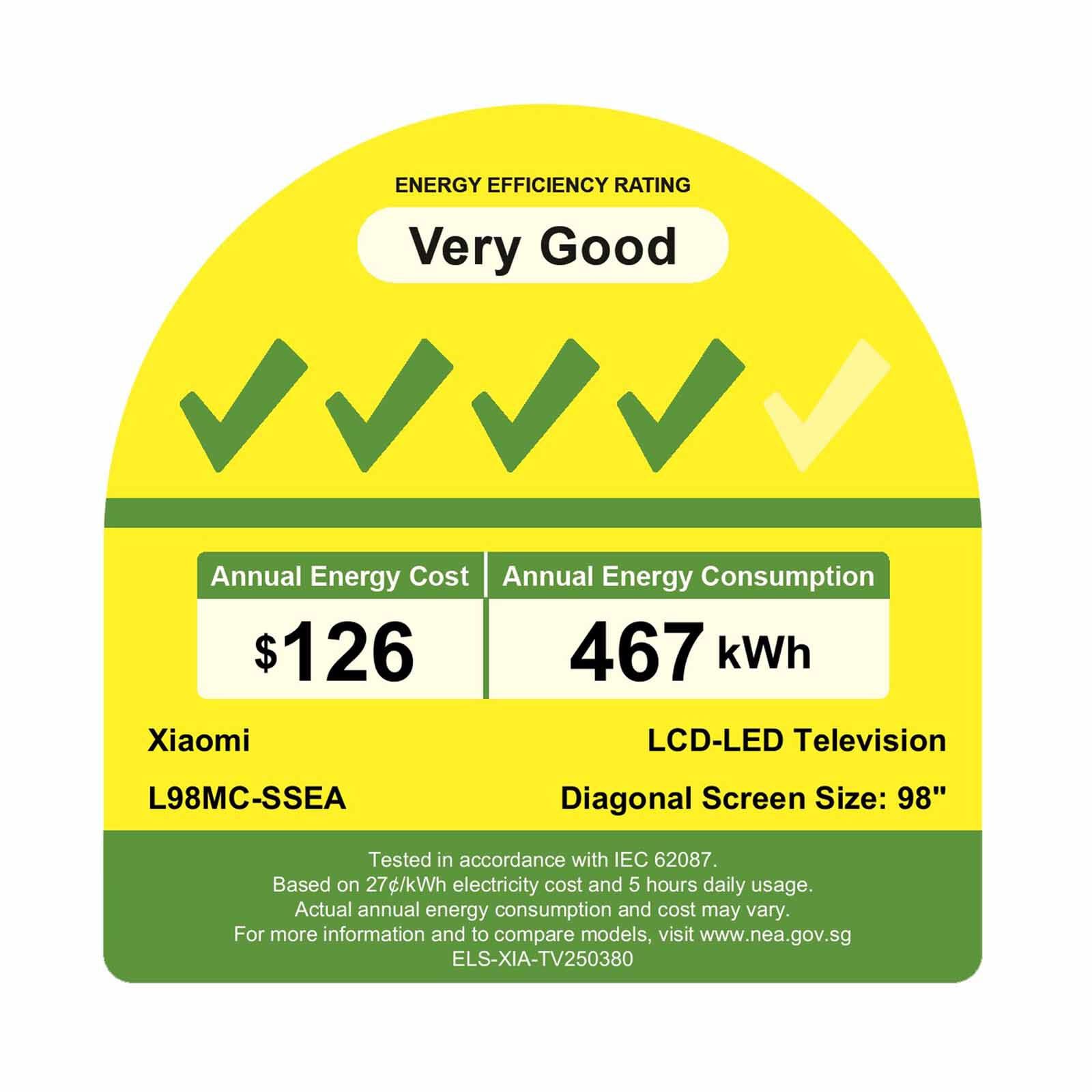 XIAOMI 98 In 4k Mini Qled Google Tv L98MC-SSEA-image 4