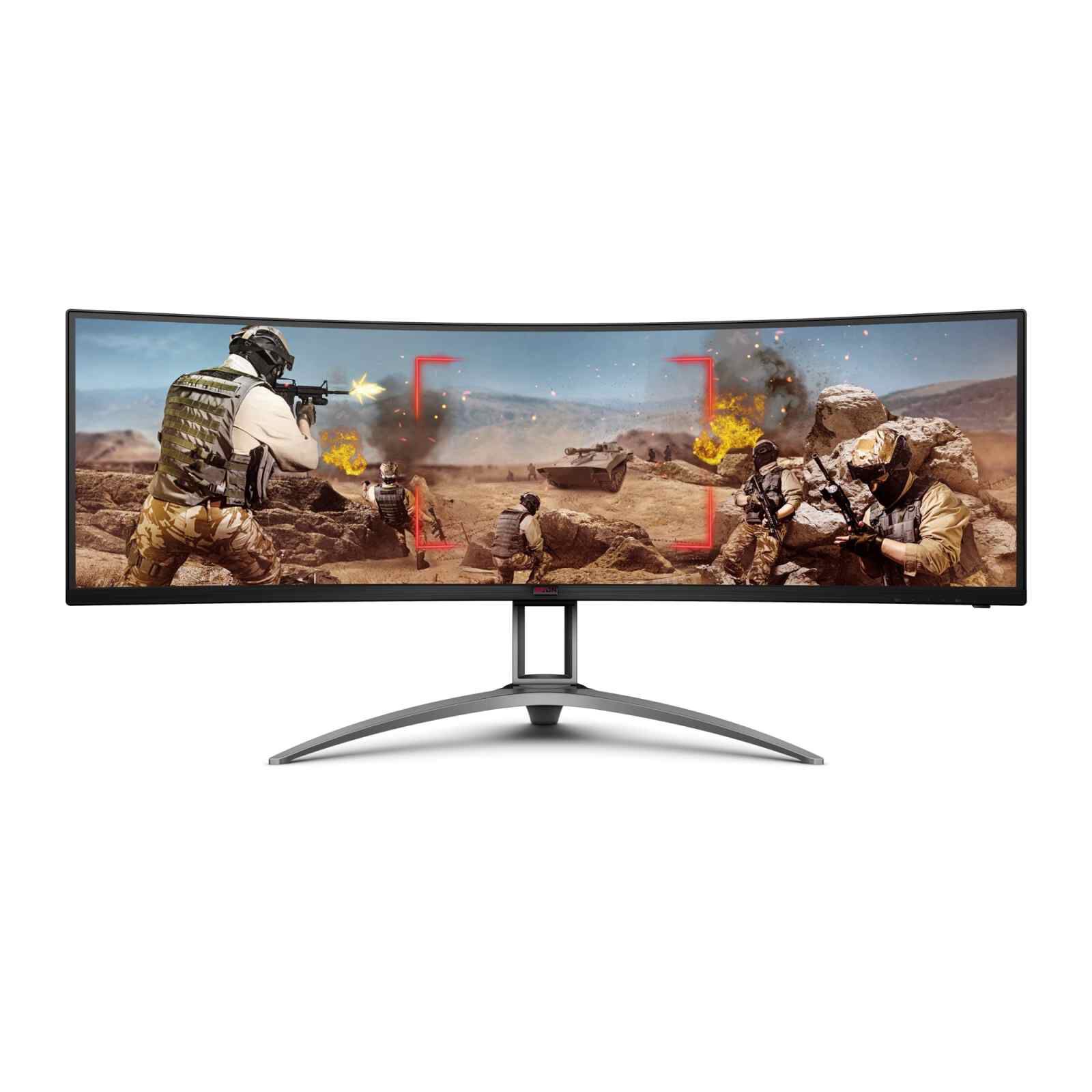 AOC 49 Inch 5k Dual Qhd Curved Adpative Sync Monitor PHI-AG493UCX2-image 1