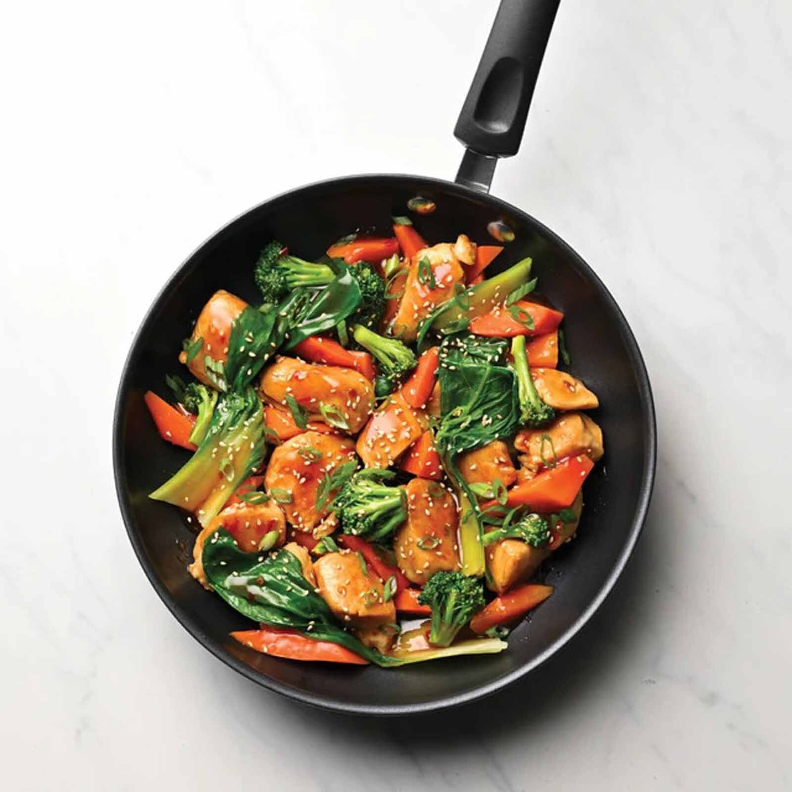 TRAMONTINA 20cm Everyday Stainless Steel Non Stick Frying Pan 19586020-image 3