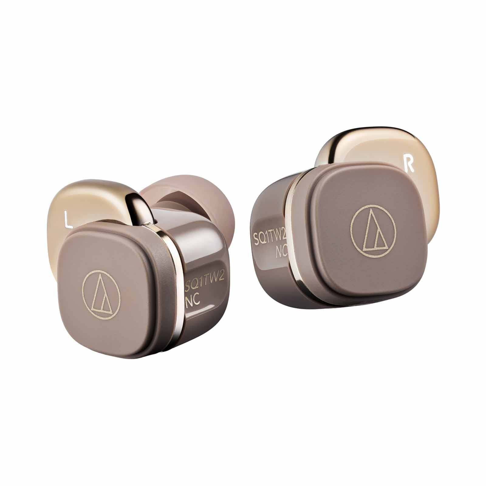 AUDIO TECH True Wireless With Active Noise Cancellation - Cafe Latte ATH-SQ1TW2NC CA-image 5