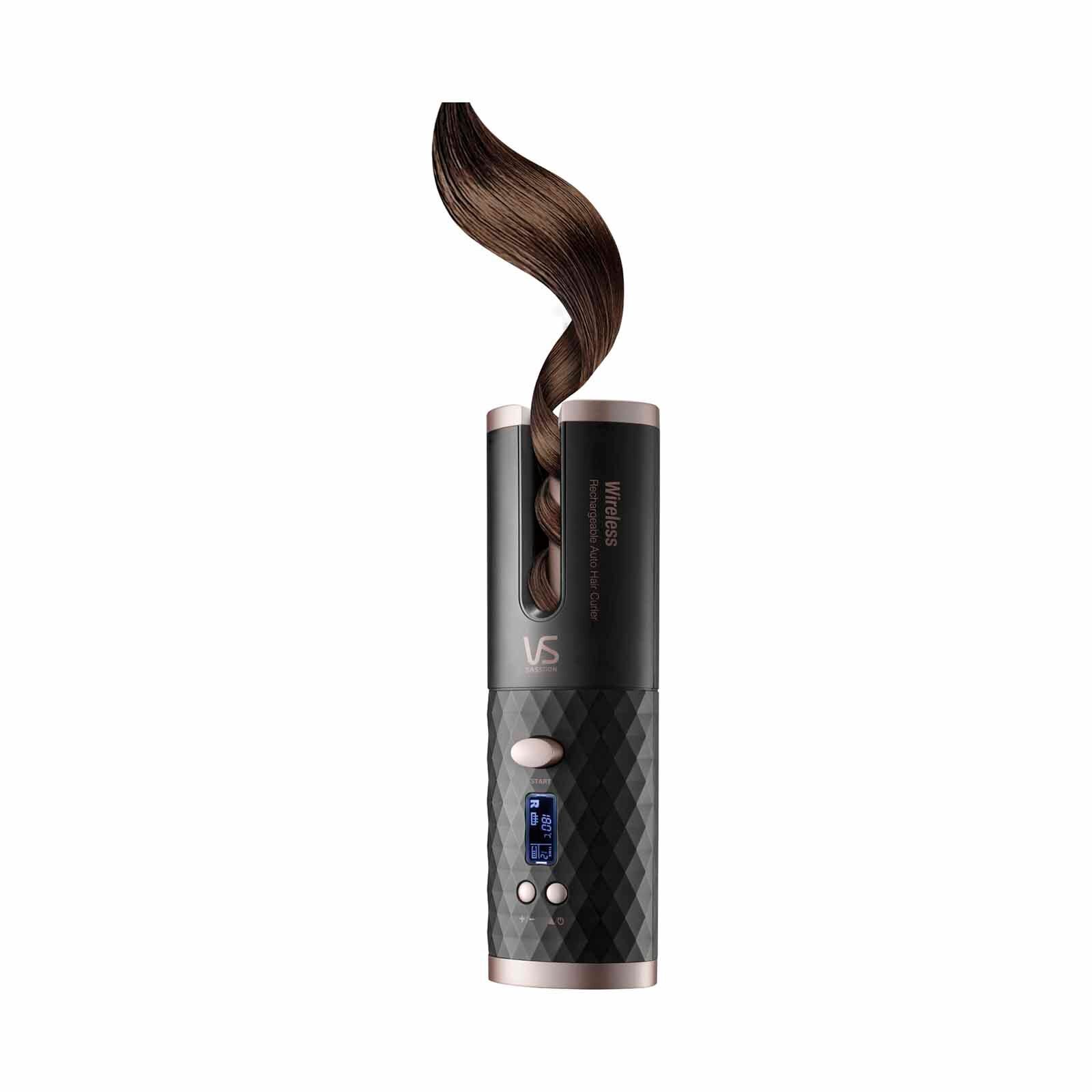 VS Rechargeable Hair Curler - Black VSA-1910BH-image 1