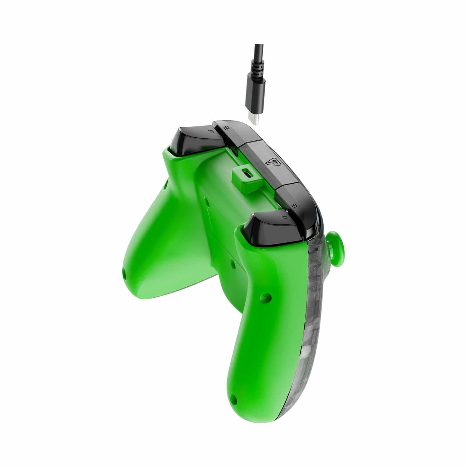 TURTLEBEAC Rematch Core Wired Controller (xbox/pc) - Camo Black & Green TBC-2001-55-image 4