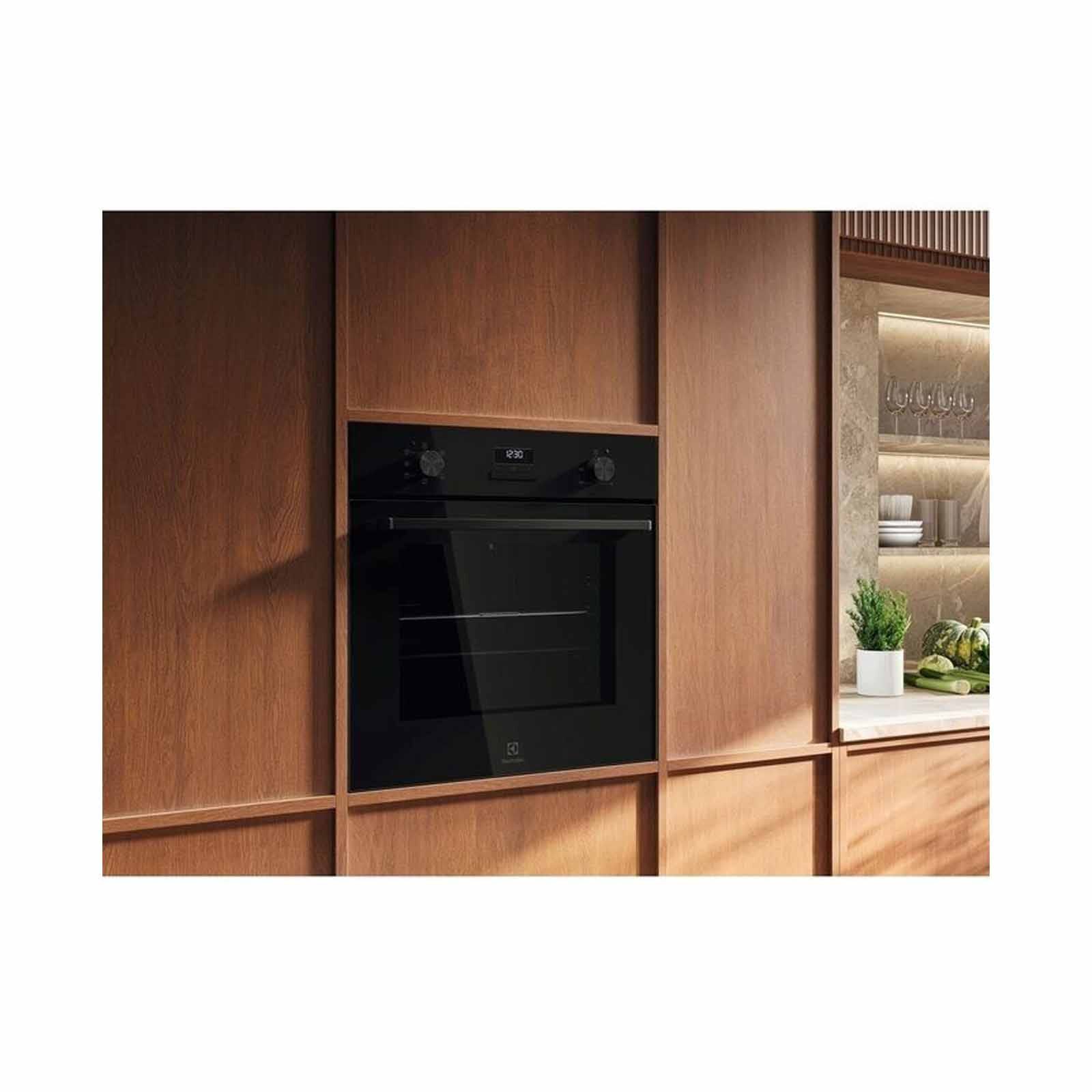 ELECTROLUX 60cm Built-in Oven - Black (65l) (exclude Installation) KOHGE00BK-image 2