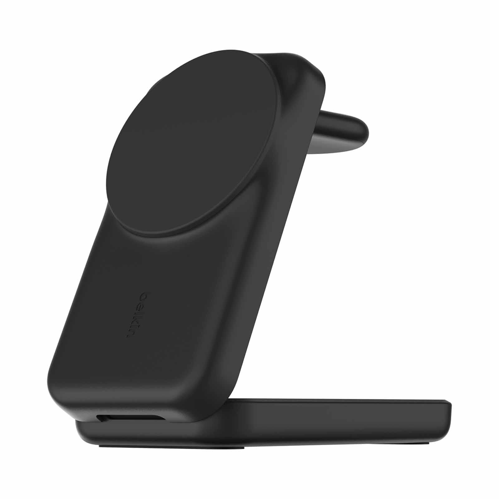 BELKIN Qi2.2 25watt 3-in-1 Wireless-charger Sq - Black WIZ036MYBK-image 4