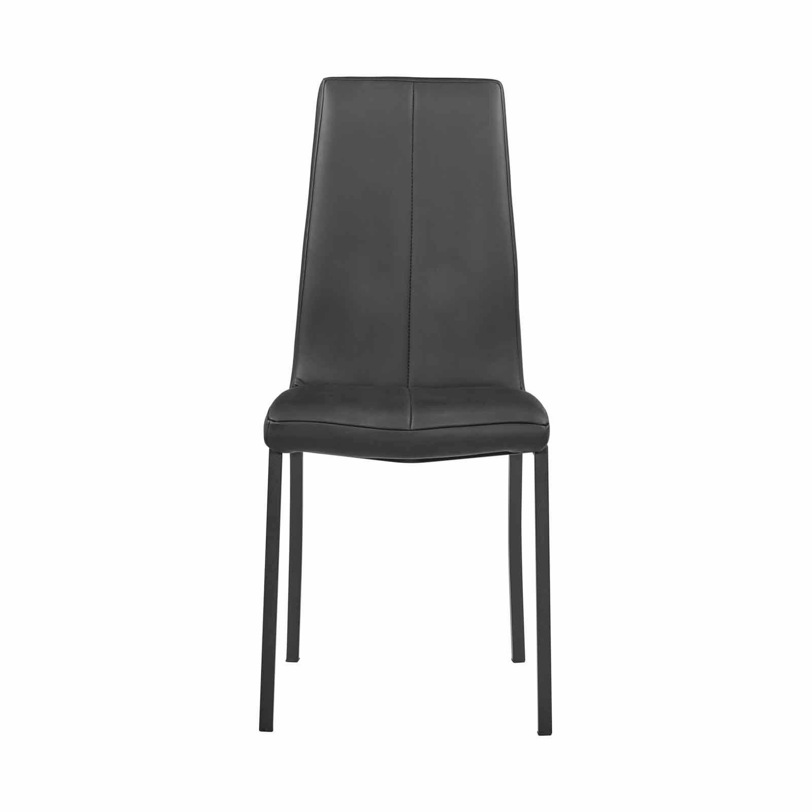 Dining Chair (black ) NEW MATTE-image 1