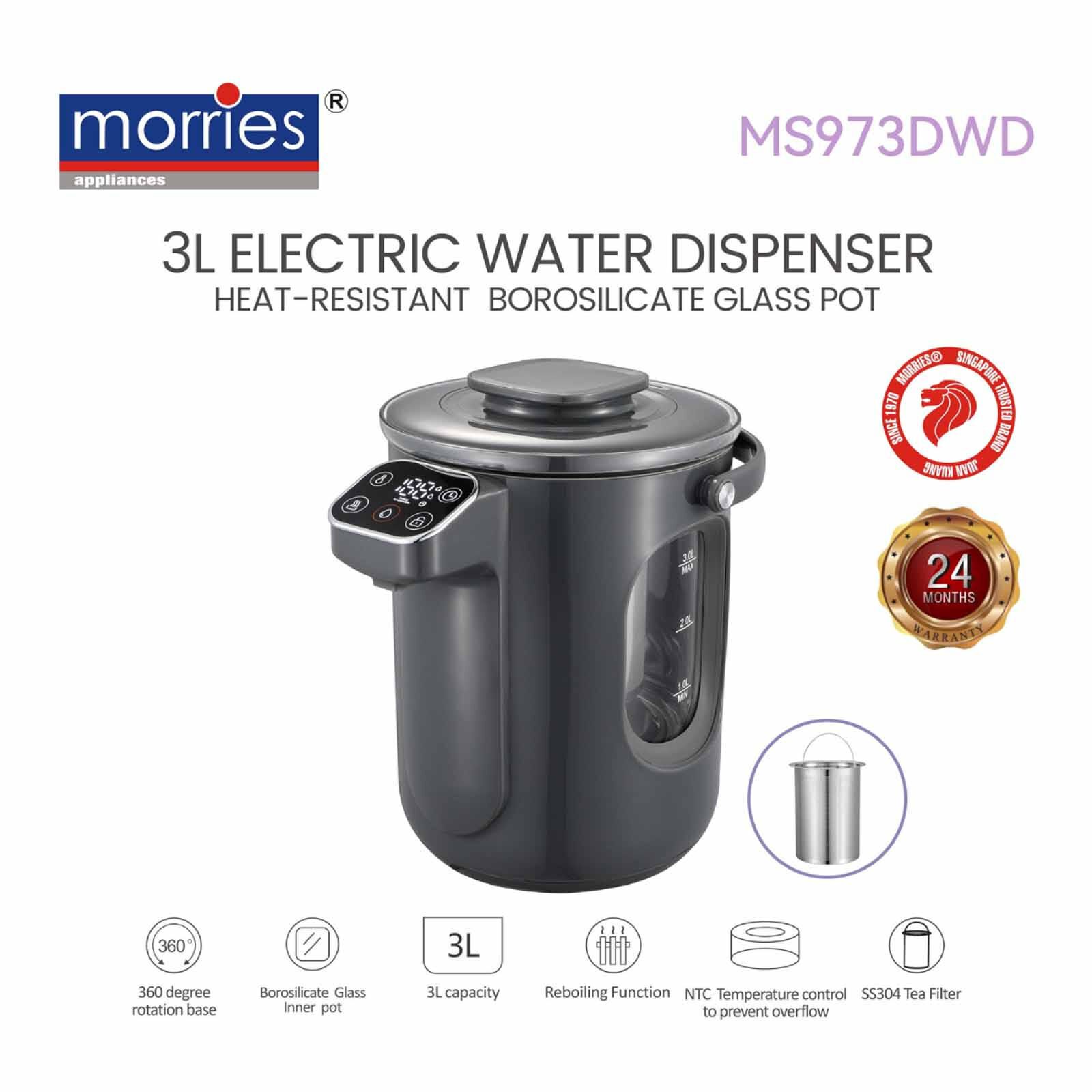 MORRIES Electric Water Dispenser (3.0l) MS-973DWD-image 3