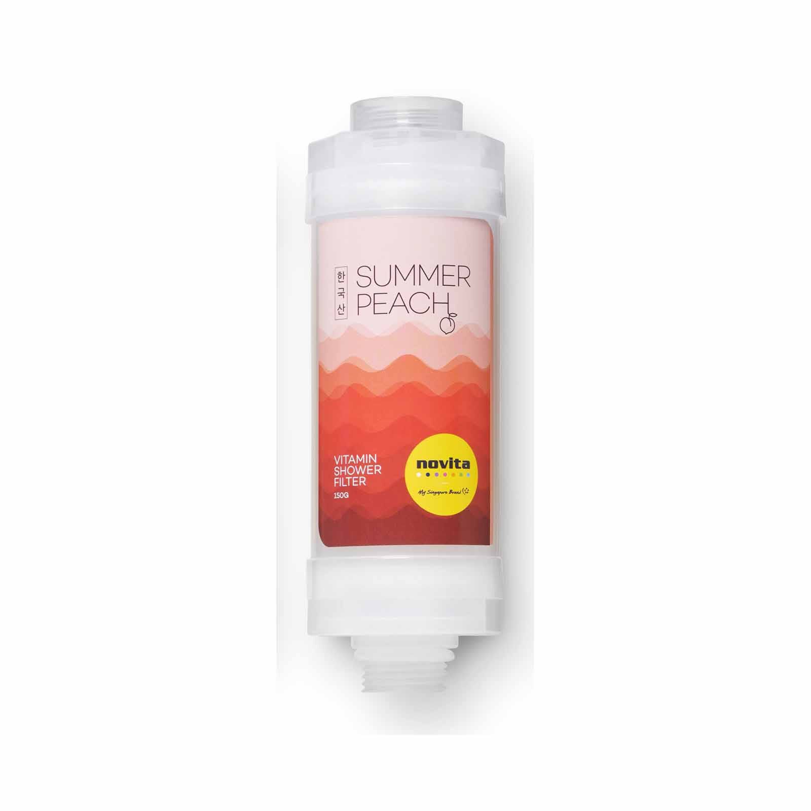 NOVITA Vitamin Shower Filter SHOWER FILTER - SUMMER PEACH