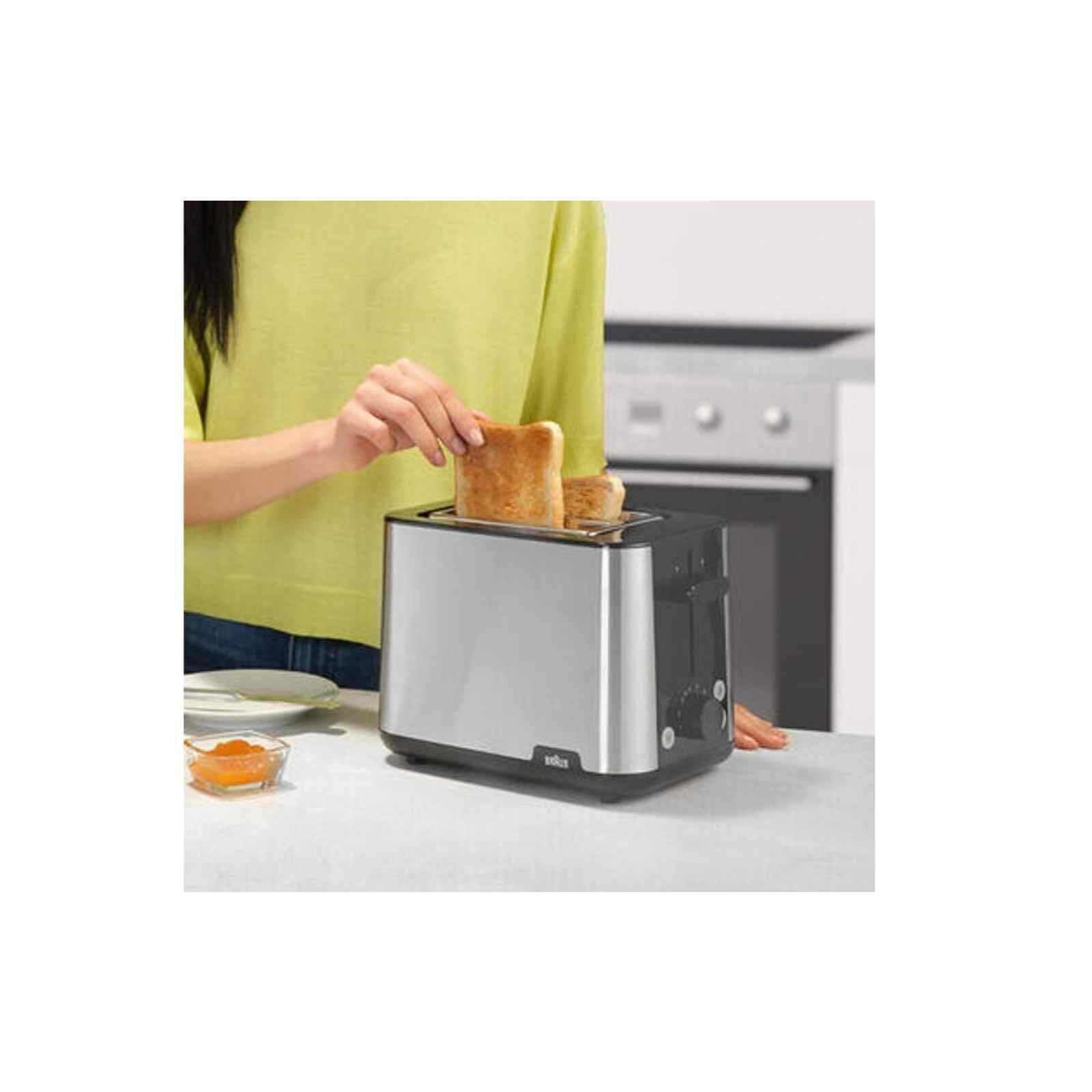 BRAUN Purshine Toaster HT1510BK-image 4
