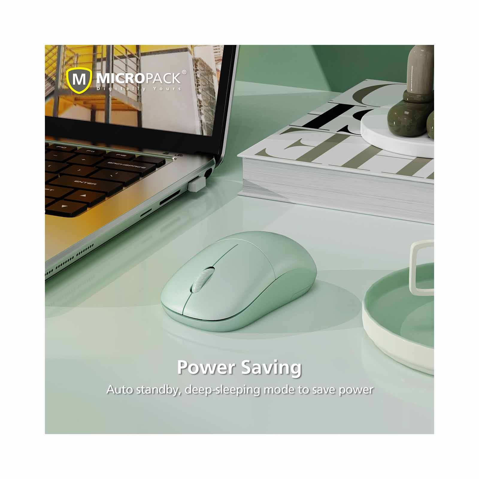 MICROPACK Speedy Mini 2 Wireless Mouse - Blue MP-712W-BL-image 4