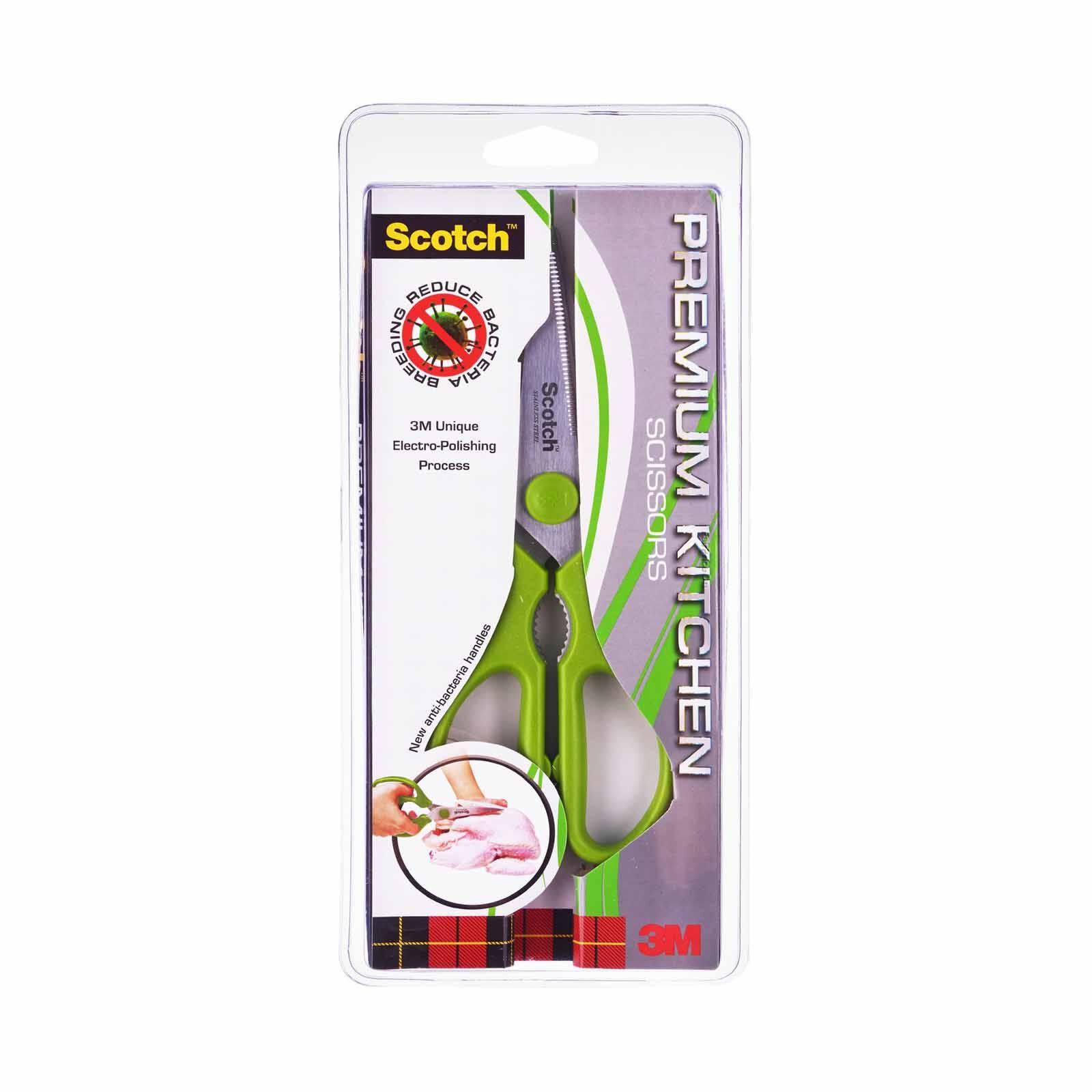 3M SCOTCH Scotch Kitchen Scissor Anti Bacteria KS-AB-image 1