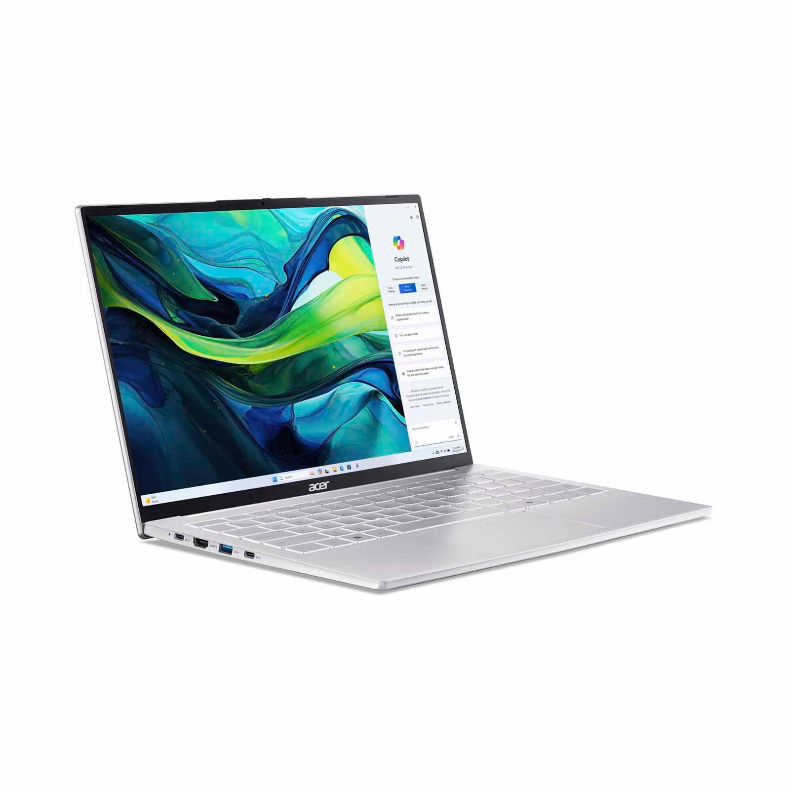 ACER 14in Intel Core Ultra 7 155u 16gb 512gb Ssd 11 Home SWIFT LITE 14 SFL14-54M-777E (SILVER)-image 7