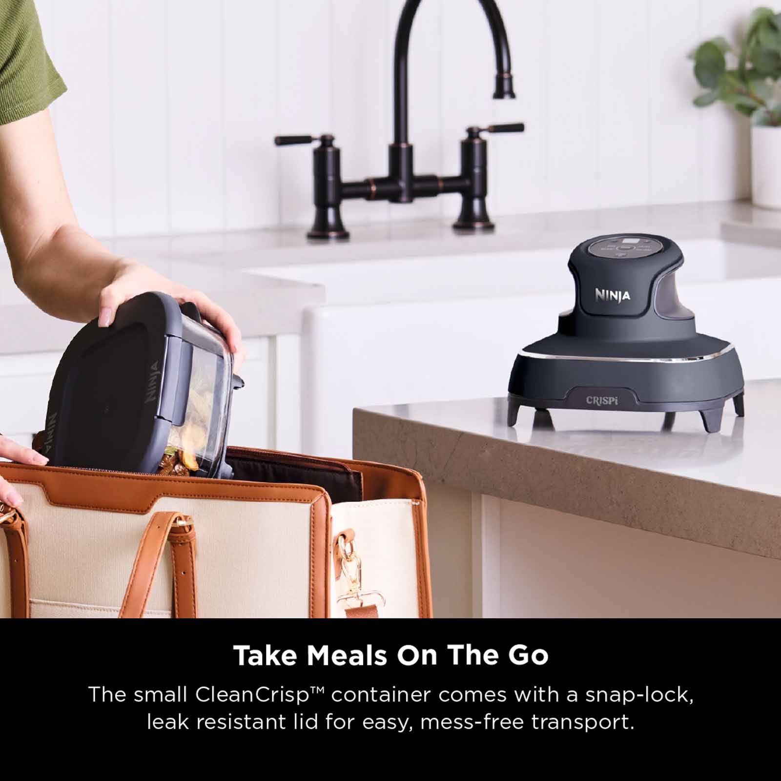 NINJA Crispi Portable Air Fryer (3.8l) - Soft Sage FN101SMSG-image 14