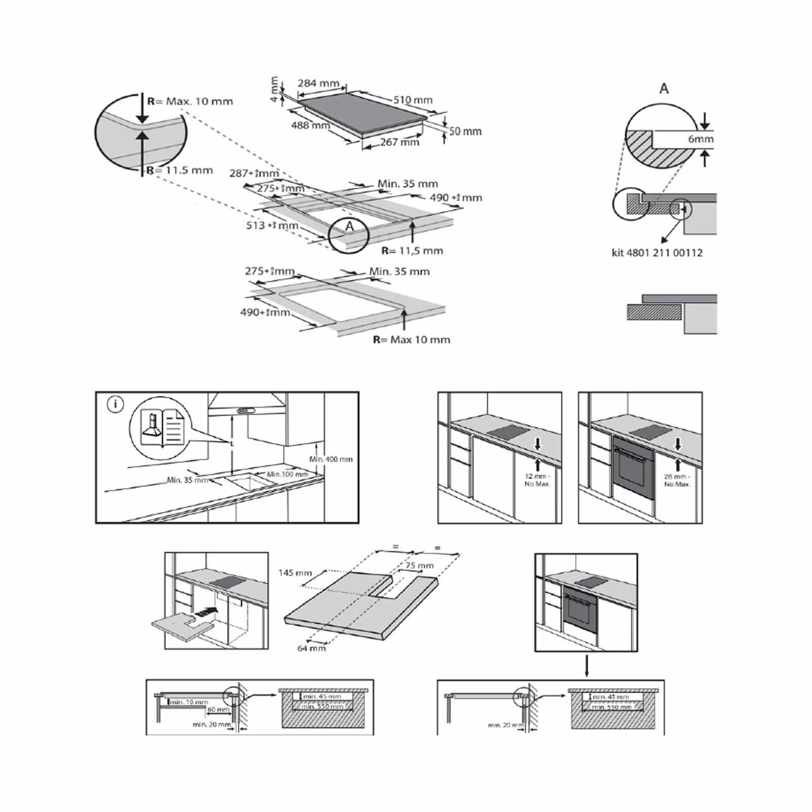 WHIRLPOOL 30cm 2 Zones Built-in Induction Hob (exclude Installation) WSQ0530NEP-image 7