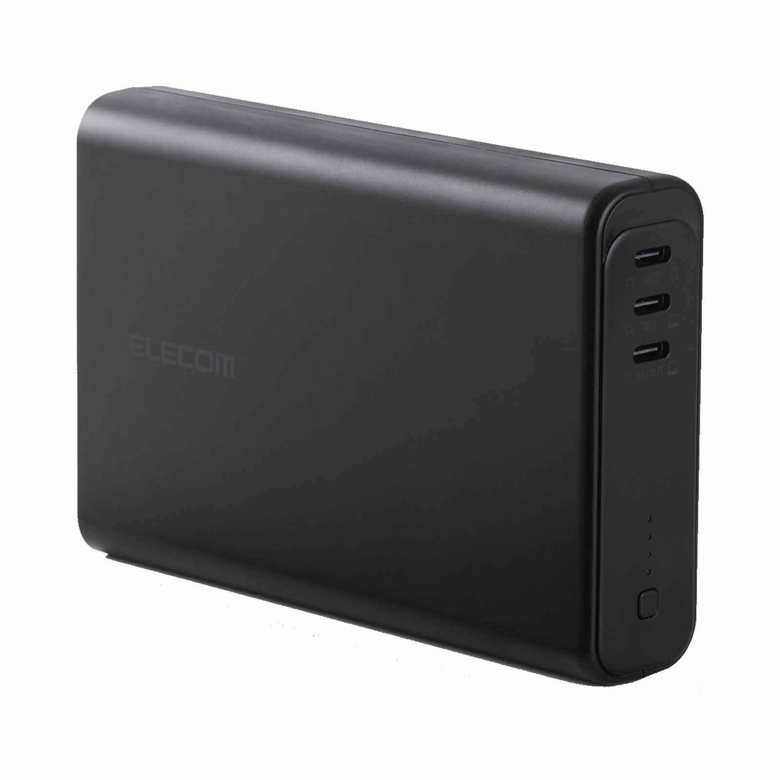 ELECOM Ccc Power Bank 20000mah 45w 3c DE-A03-20000BK-image 1