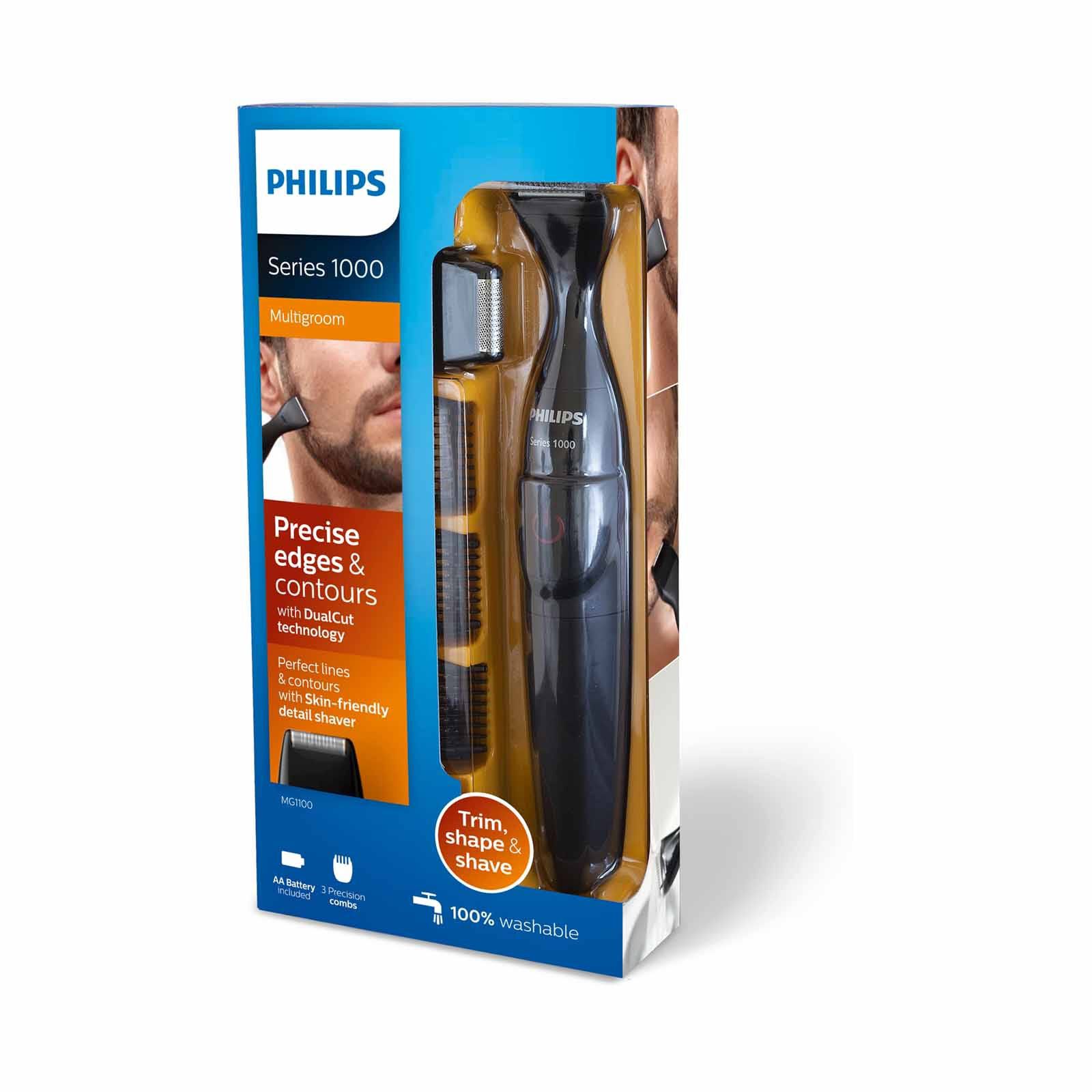 PHILIPS Series 1000 Multigroom Ultra Precise Beard Styler MG1100/16-image 10