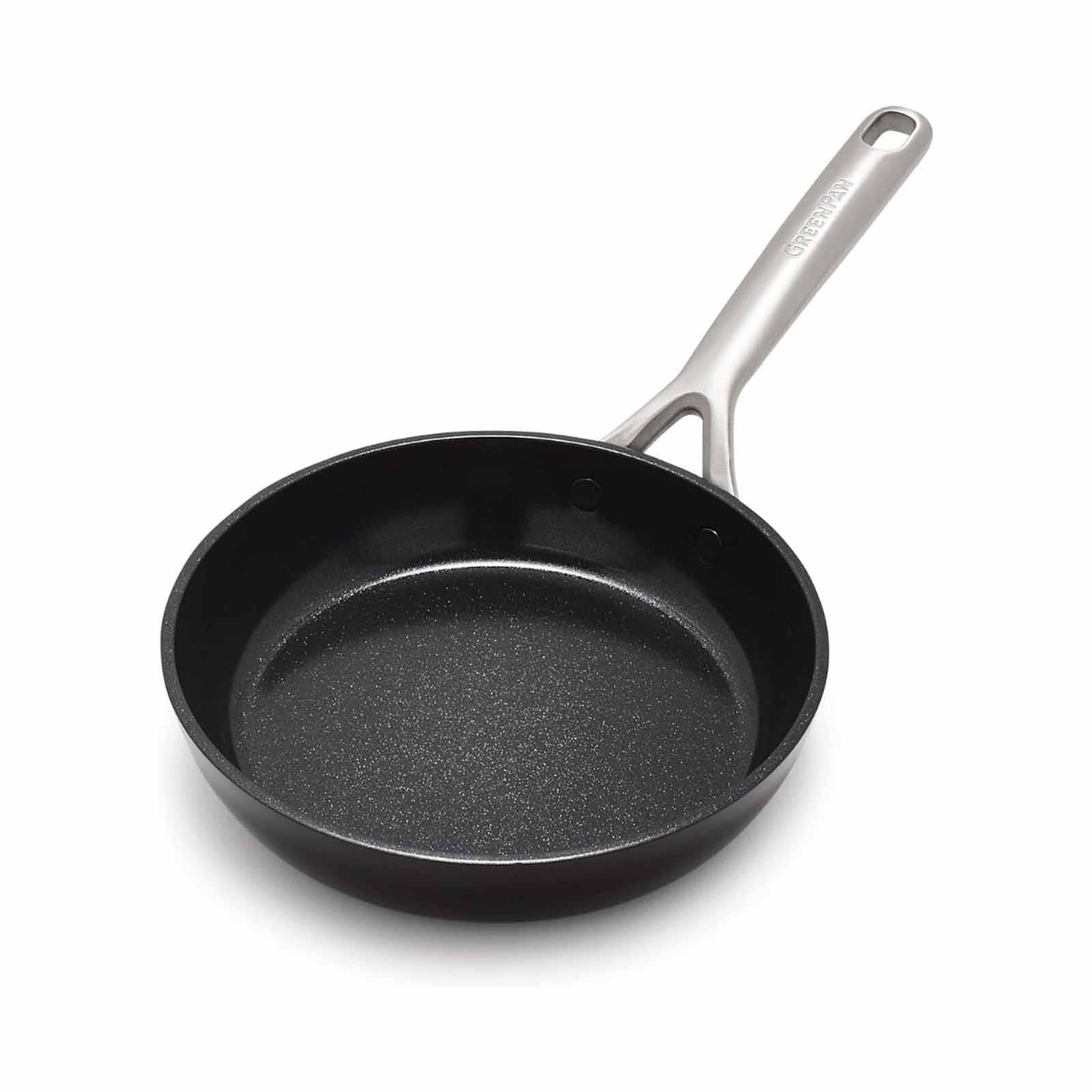 GREENPAN Gp5 24cm Ceramic Non-stick Frying Pan - Black [pfas Free] GPGP5F032507-image null