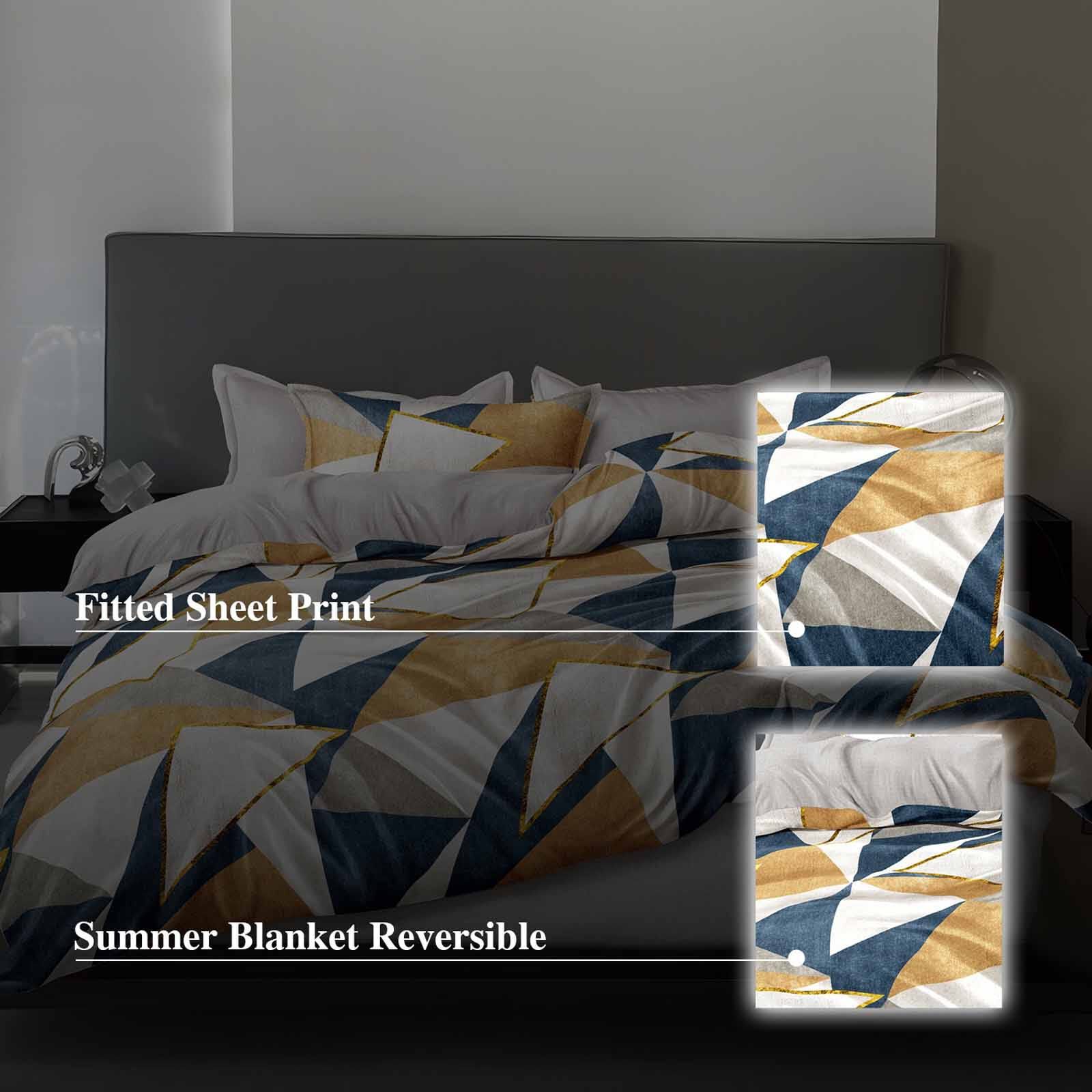 HILLCREST Hillcrest I Comfylux Printed 988tc I Clarity Single Summer Blanket ( Oe ) 6834 I S I SB I CLARITY-image 3