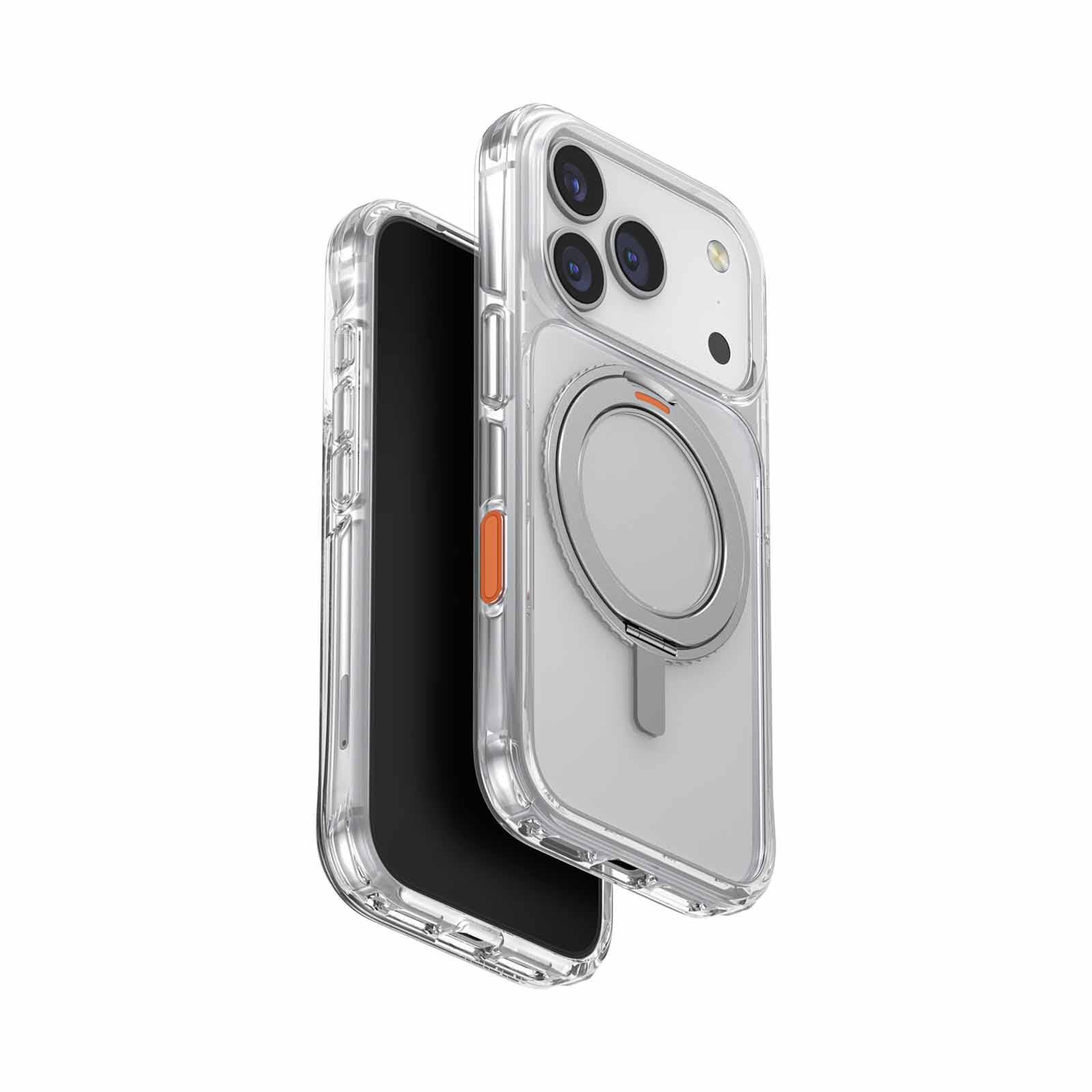 UNIQ Hybrid Iphone 17 Pro (2025) 6.3 Swivix With 360 Rotating Kickstand - Lucent Clear UNIQ-IP6.3P(2025)-SWVLCLR