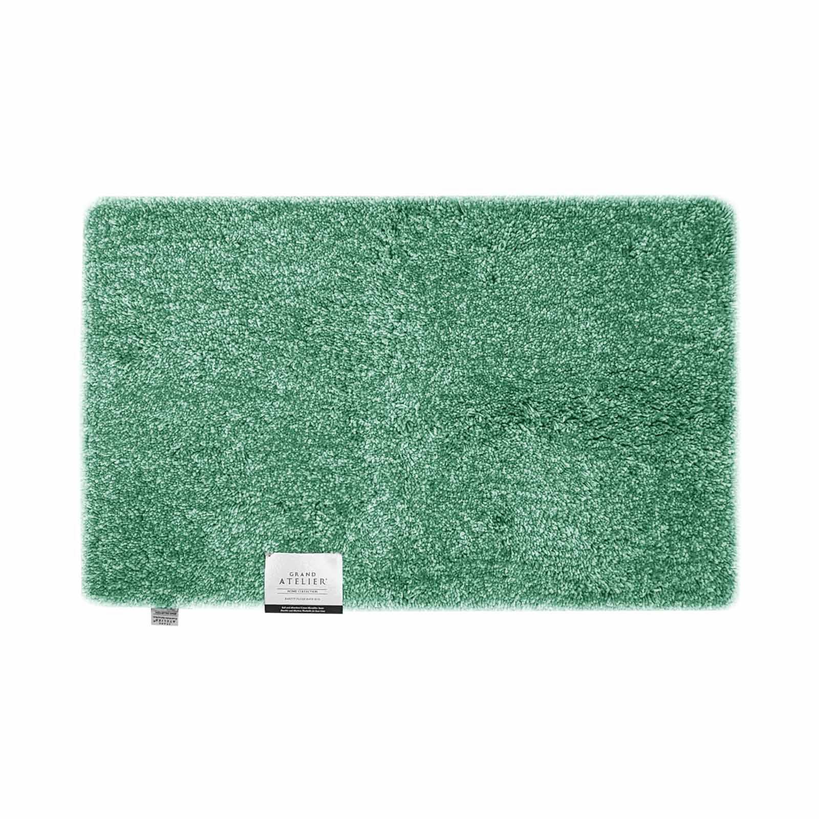 GRAND ATEL Plush Bath Rug - Jade HOME COLLECTION BARETT