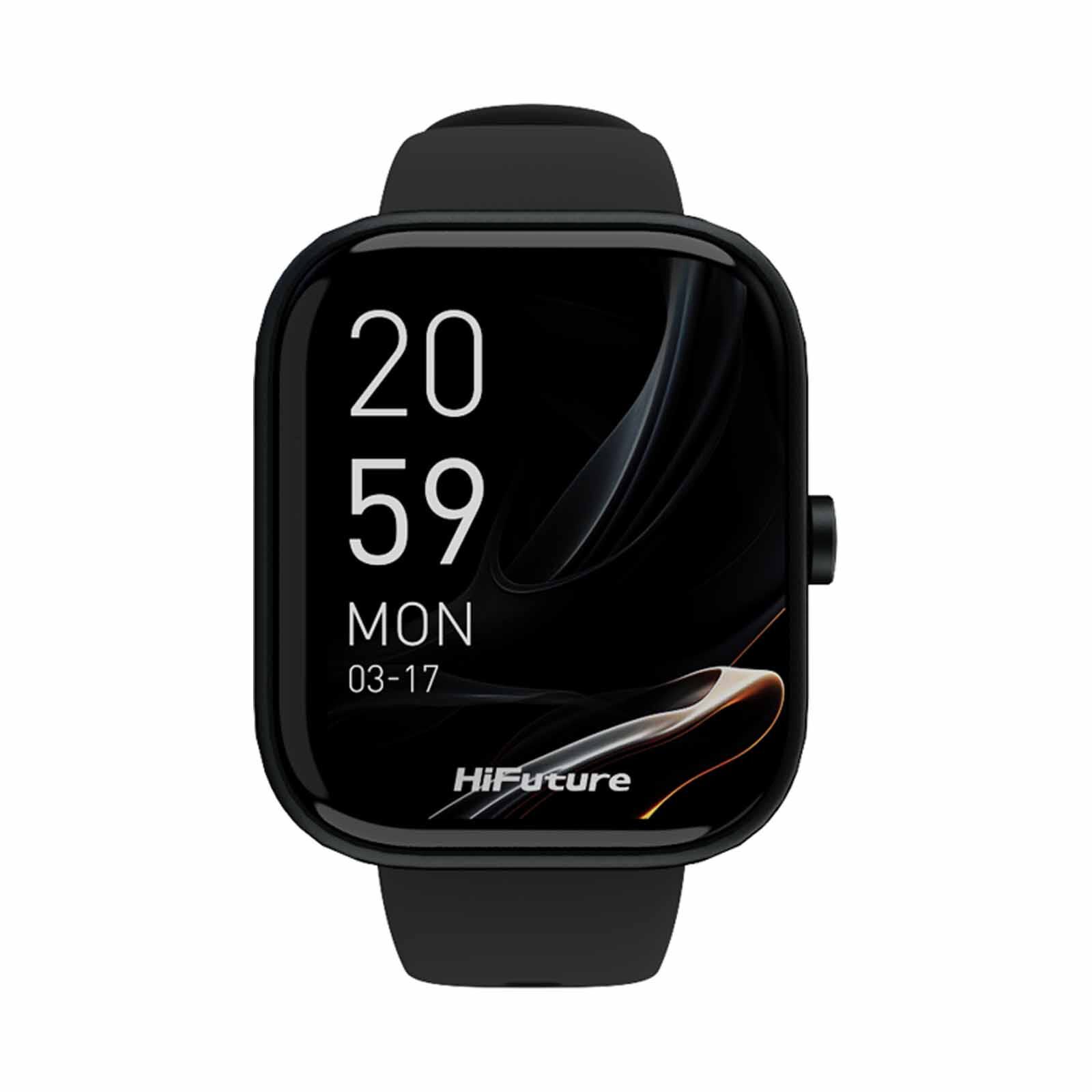 HIFUTURE Lume - Black Smartwatch With Heart Rate Function HSSW13BK