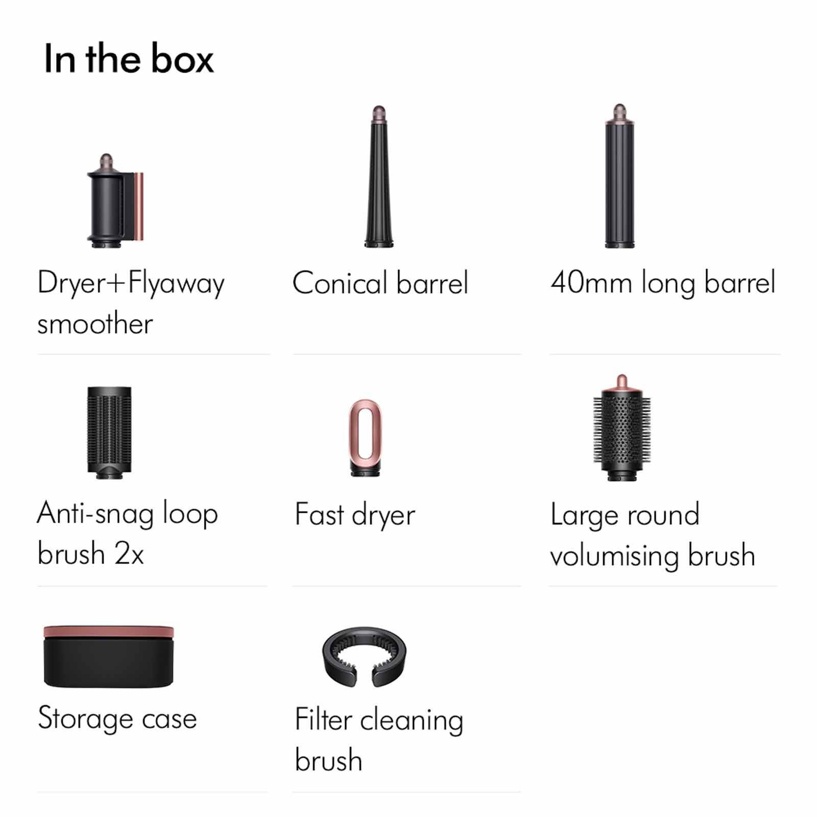 DYSON Airwrap I.d Multi-styler And Dryer (601886-01) - Cermaic Pink HS08 T1/T2 HK/MY/SG CEPK/ROSEGD-image 8