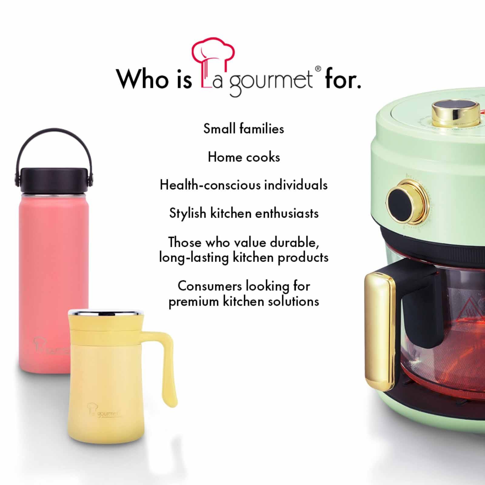 LA GOURMET 4.0l Crystalline Air Fryer - Imperial Red LGELAF410757-image 7