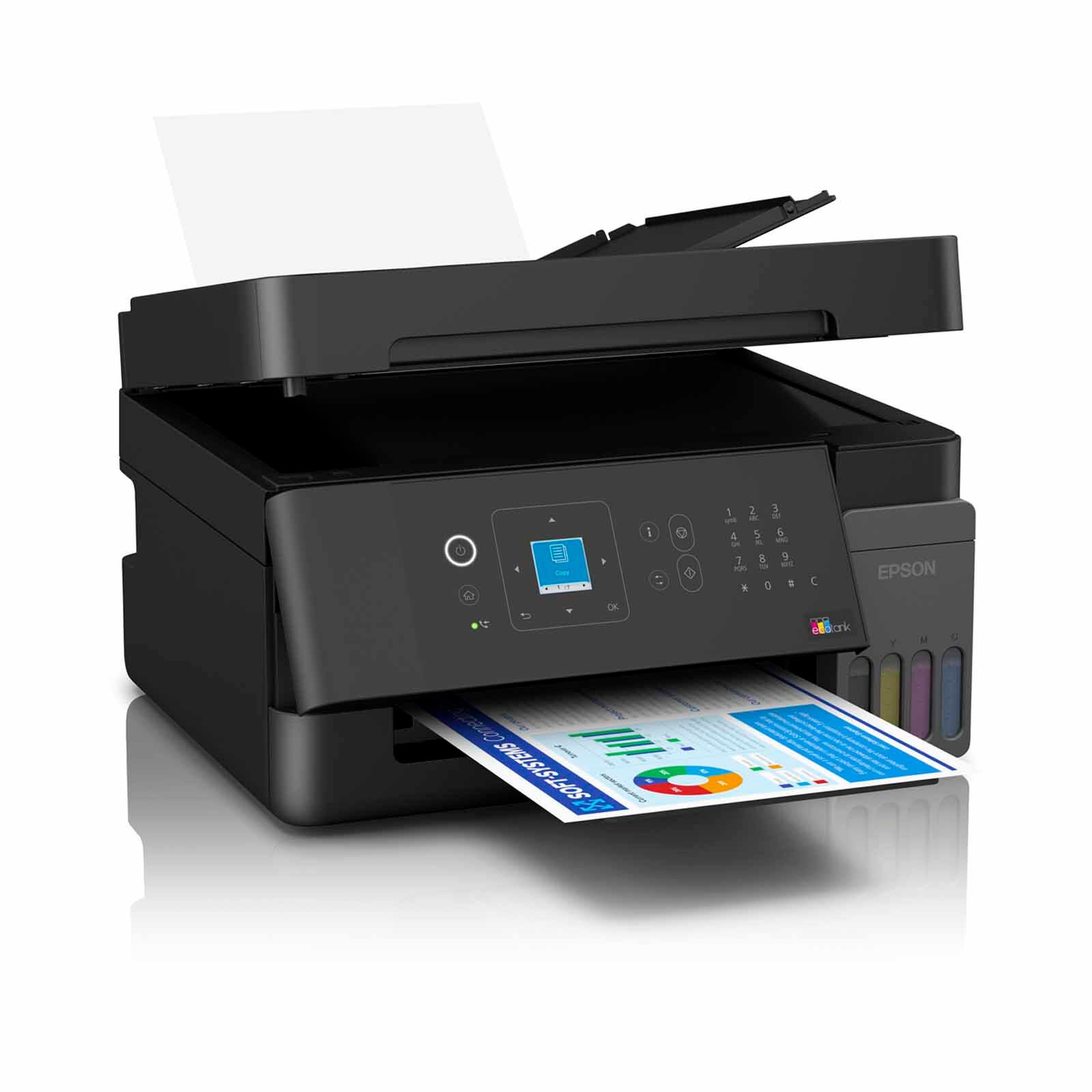 EPSON Ecotank A4 Wi-fi All-in-one Ink Tank Printer With Adf L5390-image 4