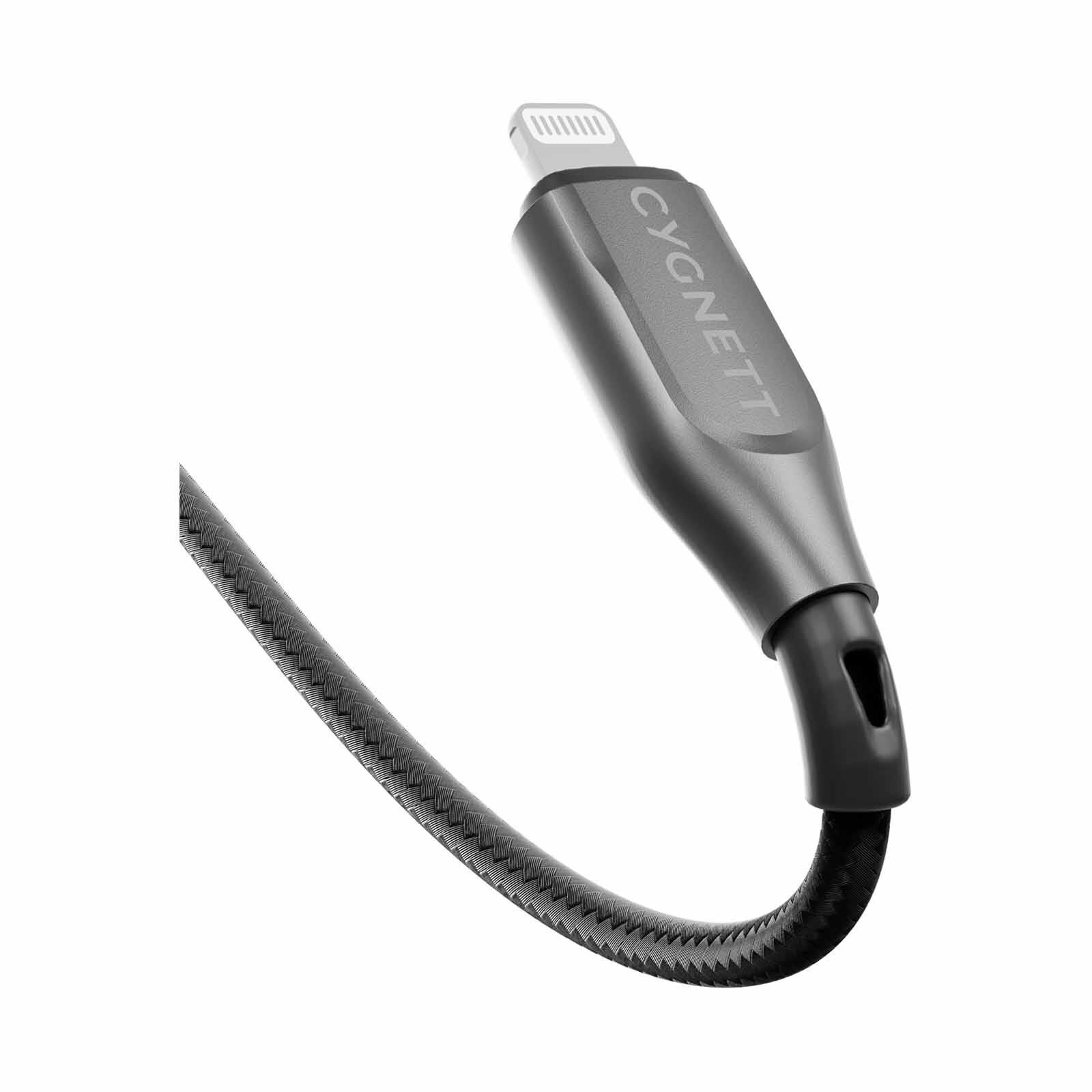 CYGNETT Armoured Lightning To Usb-a Cable - Black 50cm CY4657PCCAL-image 4