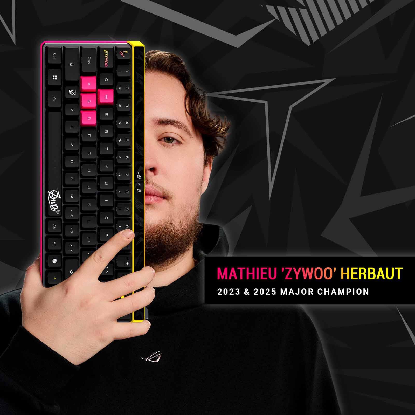 ASUS Rog Falchion Ace Hfx Zyw Magnetic Switch Keyboard Black M606 ROG FALCHION ACE HFX ZYW/HFX/US/PBT-image 10