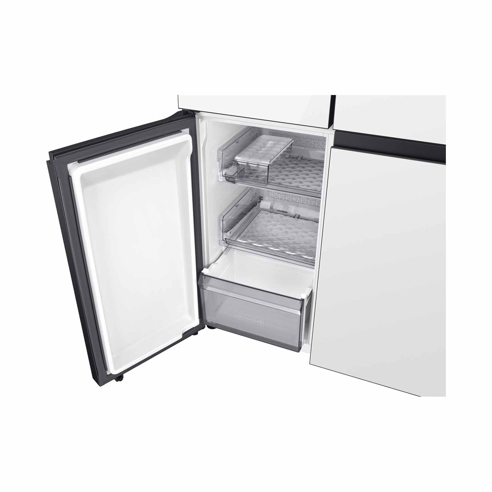 SAMSUNG Bespoke 4 Door Fridge -white (634l) (fixed Panel) RM70F63R3WSS-image 8