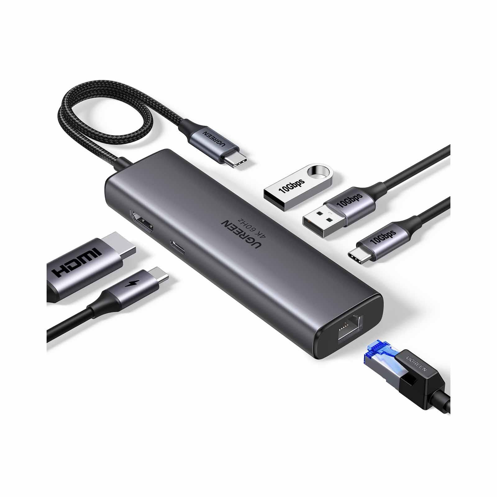UGREEN Cm512 6-in-1 Usb-c Hub 45000-image 1