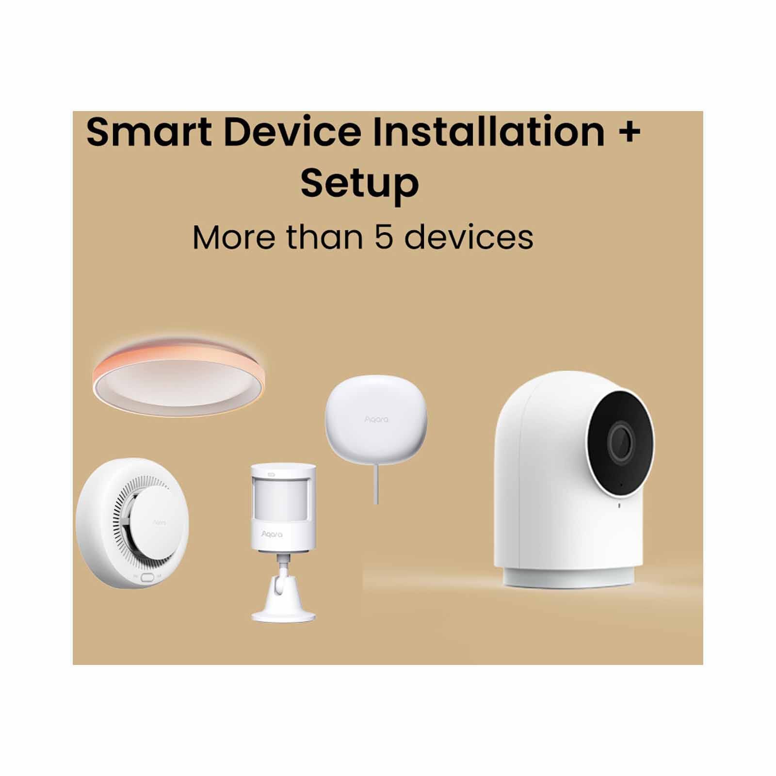AQARA Smart Device Installation + Setup (more Than 5 Devices) SMART DEVICE INSTALLATION + SETUP (MORE THAN 5 DEV-image null