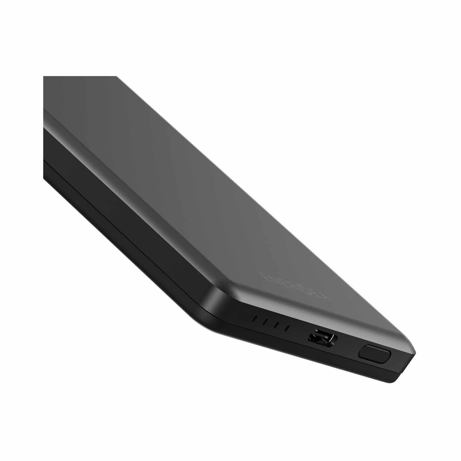 ENERGEA Alupac Mini, 5000mah Mini Aluminium Magsafe Compatible Powerbank - Gun AP-MINI5K-GUN-image 2
