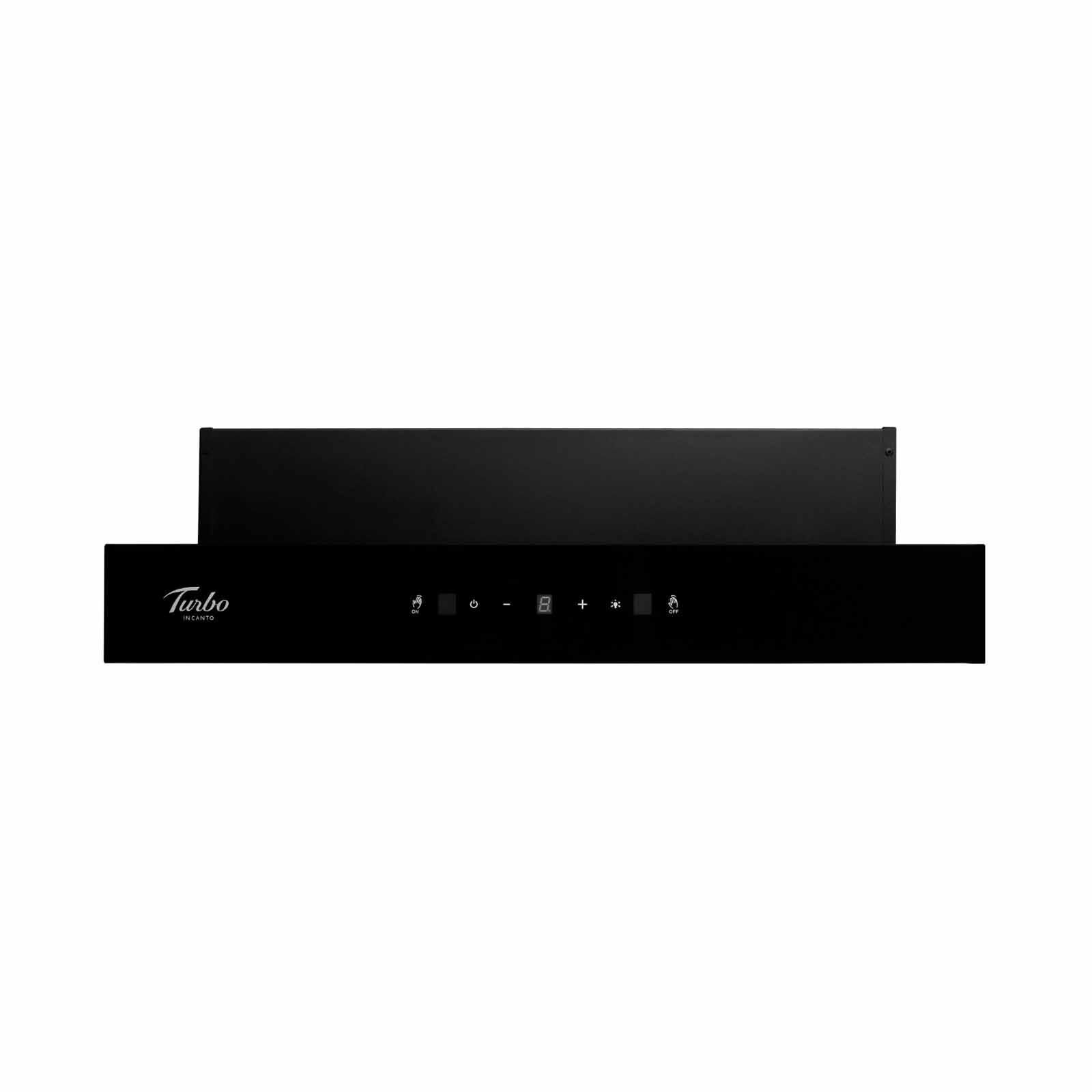 TURBO 90cm Telescopic Hood (exclude Installation) TL900BK-image 1