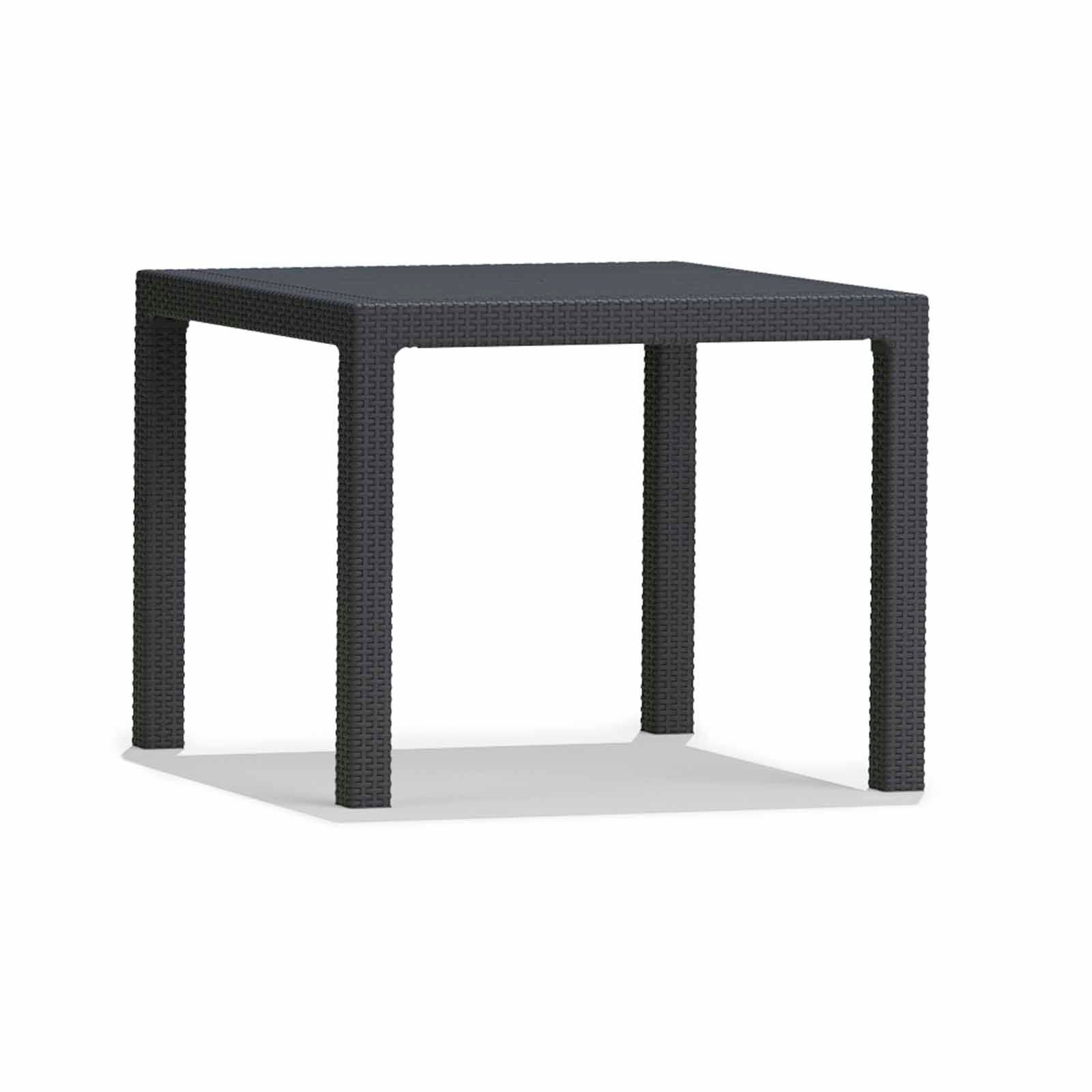 KETER Quartet Outdoor Dining Table Set + 4 Bella Chair (exclude Installation) D-KT-55-7992D-AB-20