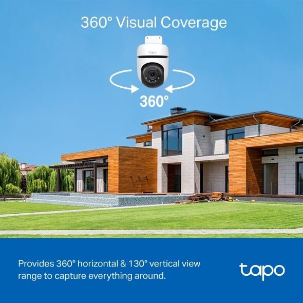 TP LINK Outdoor Pan/tilt Security Wifi Camera TPL-TAPO-C510W-image 6