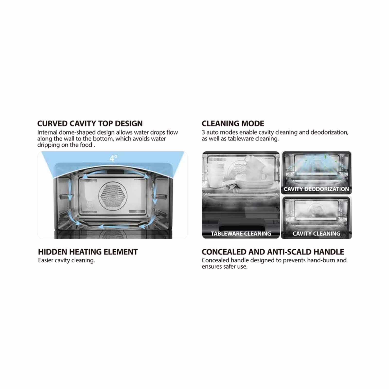 TOSHIBA Steam Oven (20l) - White MS3-STQ20SE(WH)-image 4