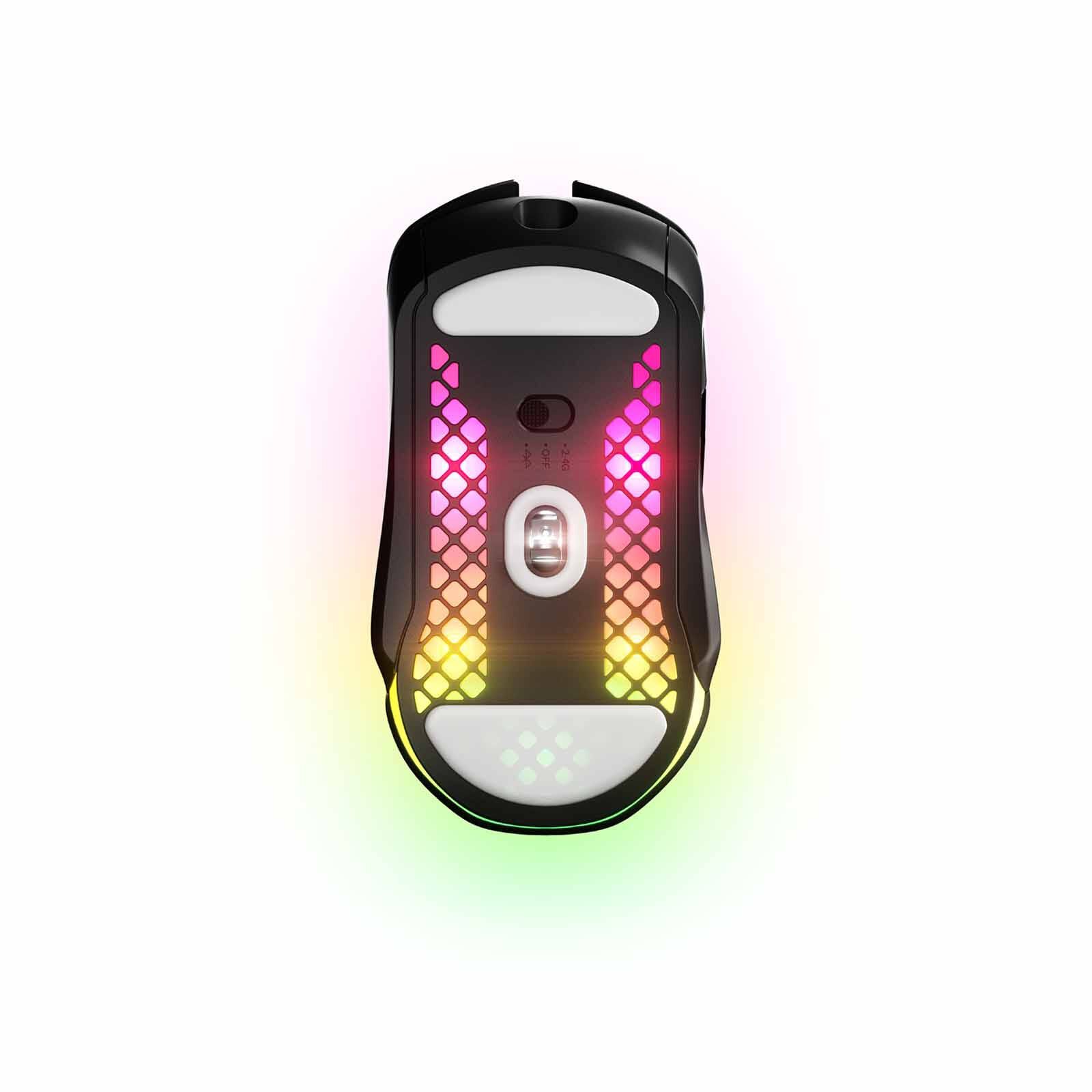 STEELSERIE Wireless, Ultra Lightweight Gaming Mouse AEROX 5 WIRELESS BLACK-image 3