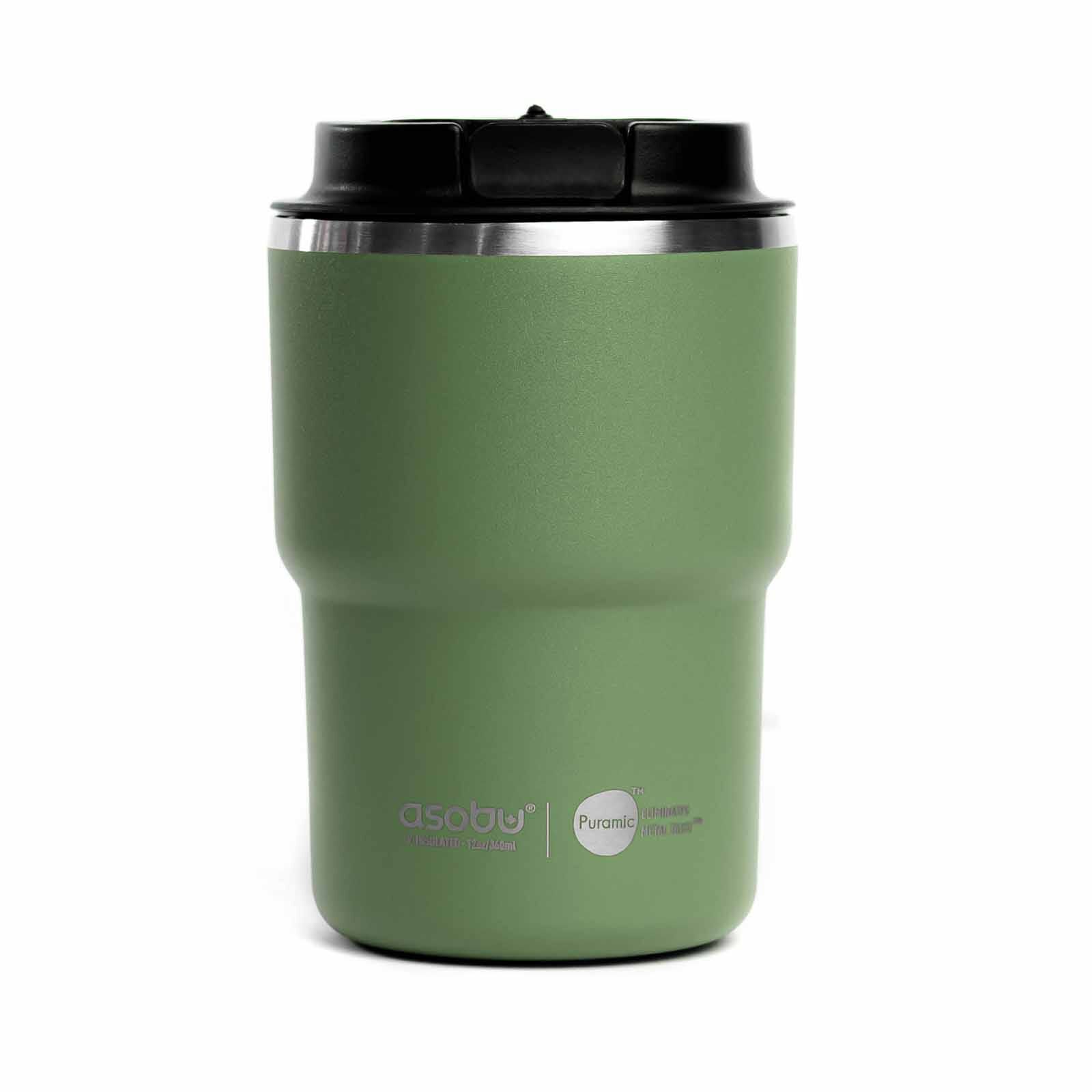 ASOBU Mini Pick-up Mug/cup Basil Green 360ml ABF52GN-image 1