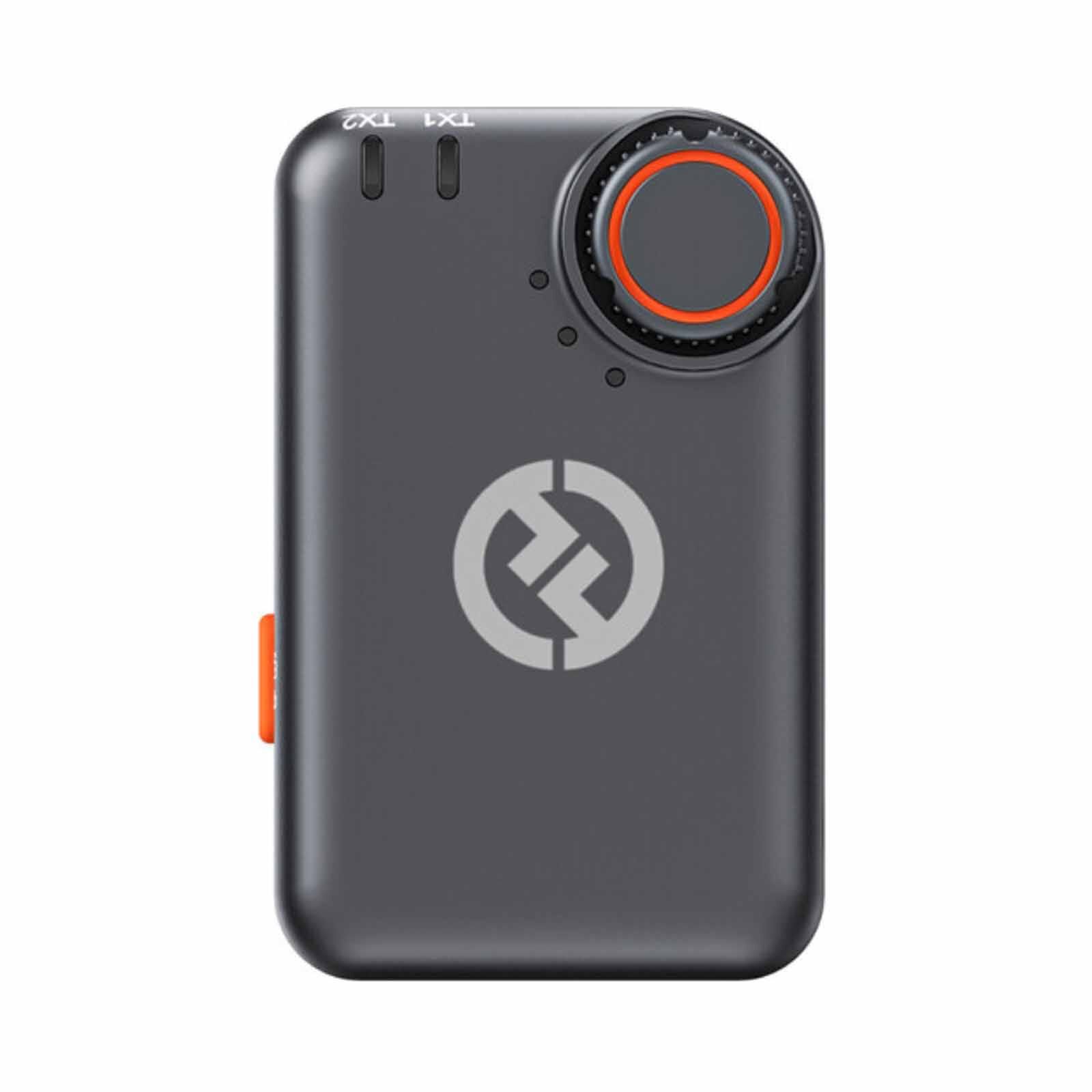 HOLLYLAND Wireless Lavalier Microphone Receiver With Camera Plug (space Gray) LARK M2S CAMERA RECEIVER-image 1