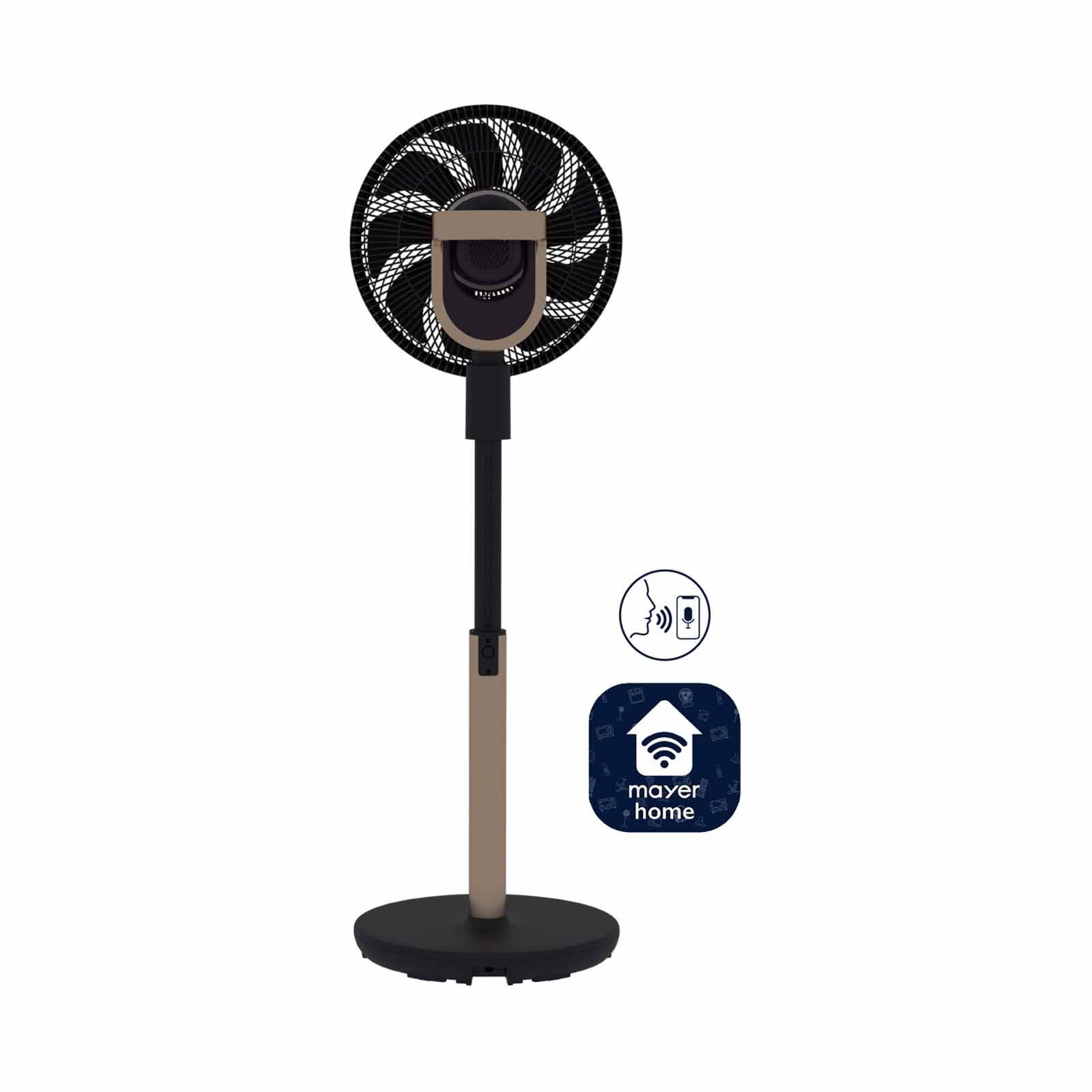 MISTRAL 12 In Bldc High Velocity Stand Fan With Remote & Wifi - Midnight Blue MHV9812DRW-MB-image 11