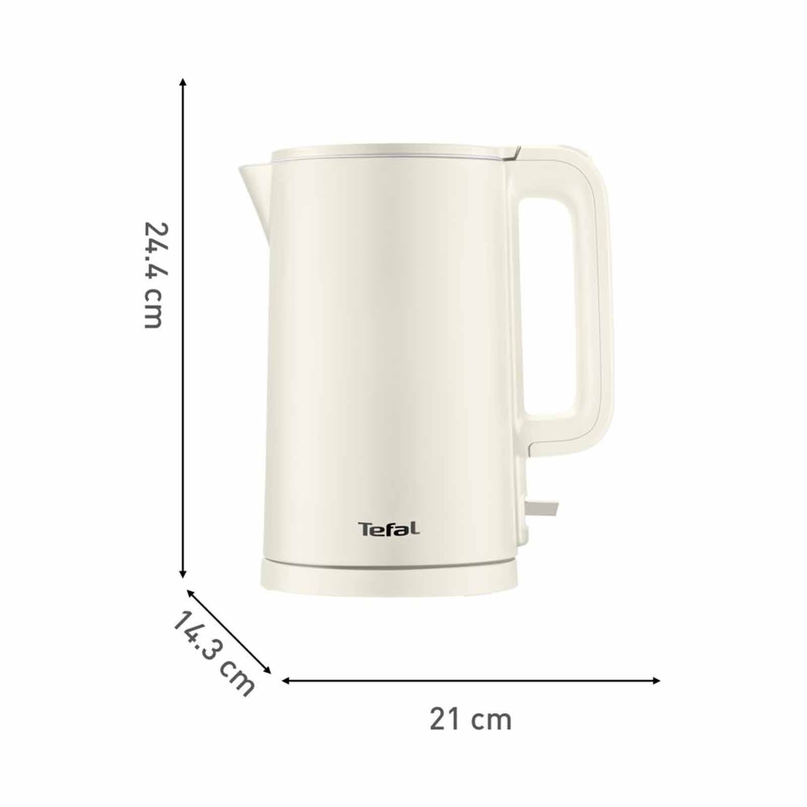 TEFAL Thermo Protect Kettle (1.5l) &ndash; Beige KO140A-image 2