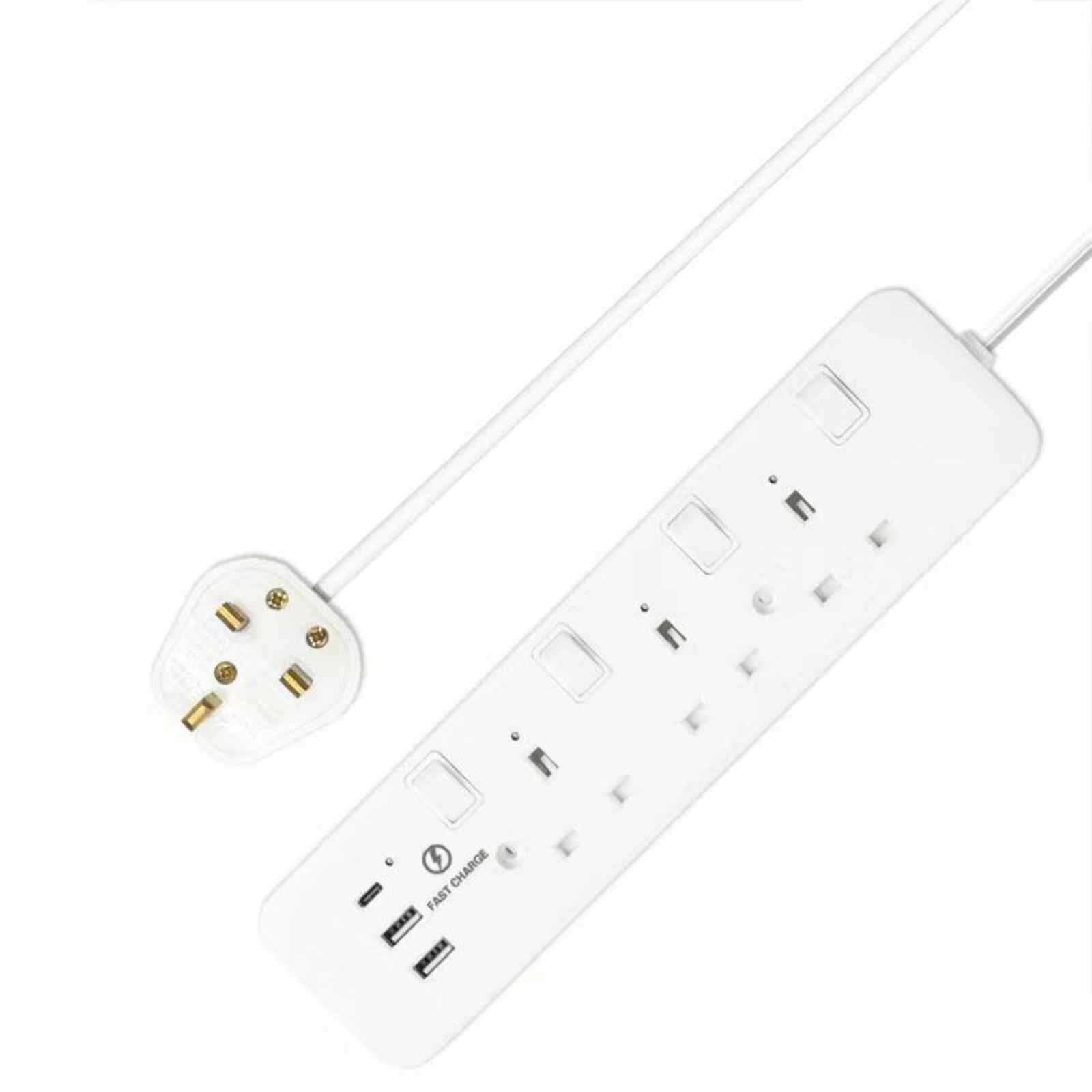 MORRIES 3 Way 2m Extension Cord MS3W2U1C/2M-image 1