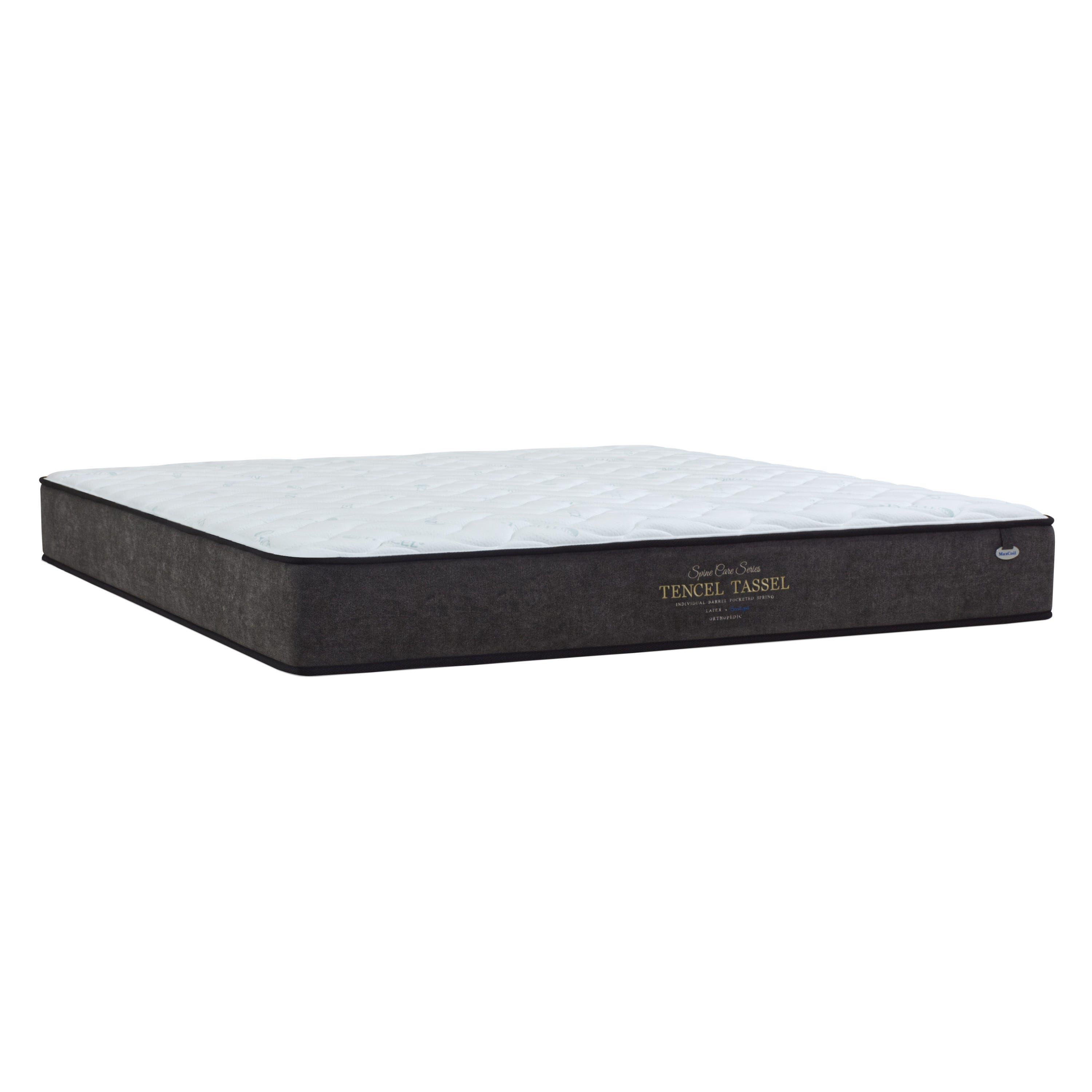 MAXCOIL King Size Mattress SPINECARE TENCEL TASSEL-image 4