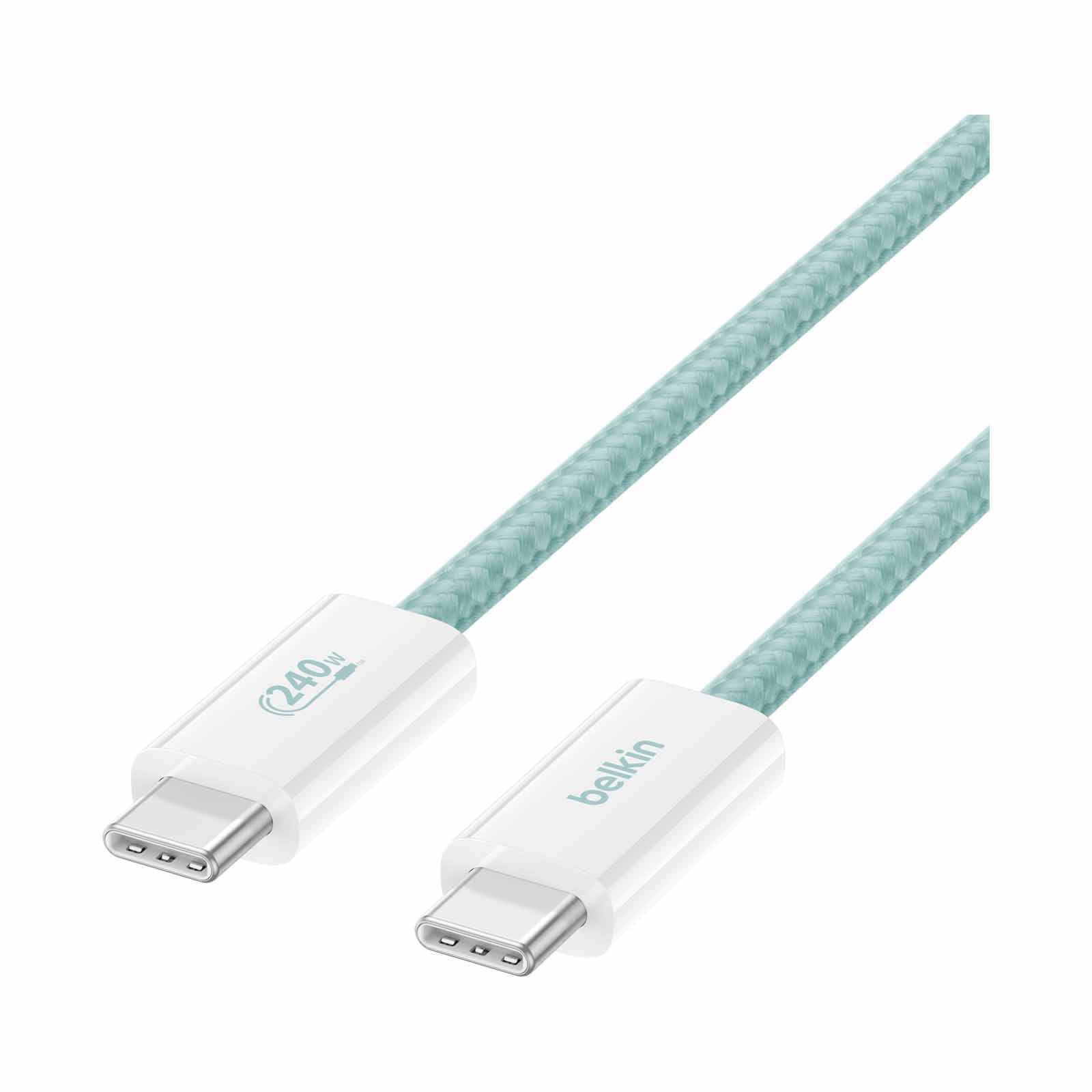BELKIN 240watt Usb-c To C Cable 1.5m 2pack Grn CAB019QC05GR2PK-image 3