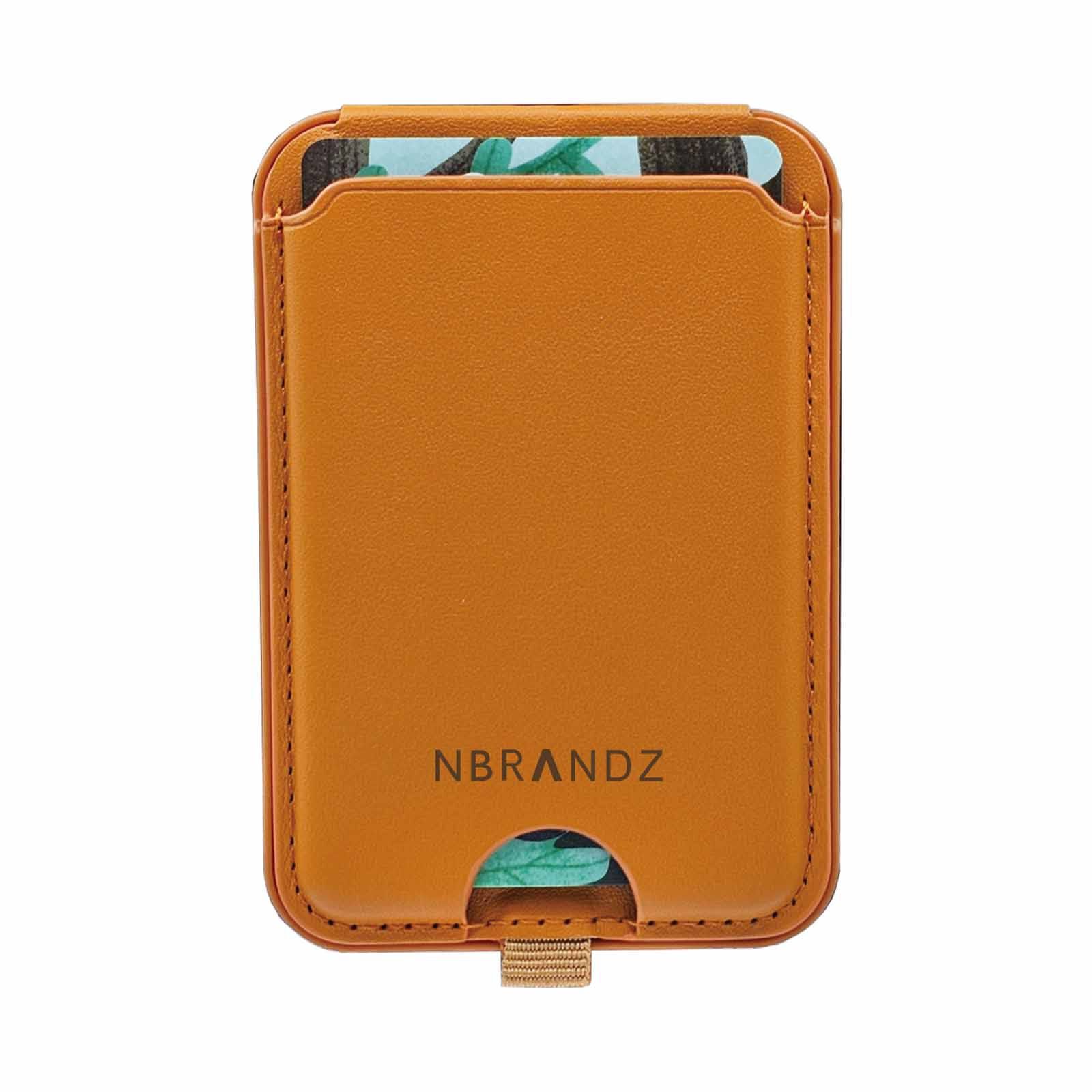N.BRANDZ Magsafe Wallet Stand-brown N-MAGWALLET2-BW