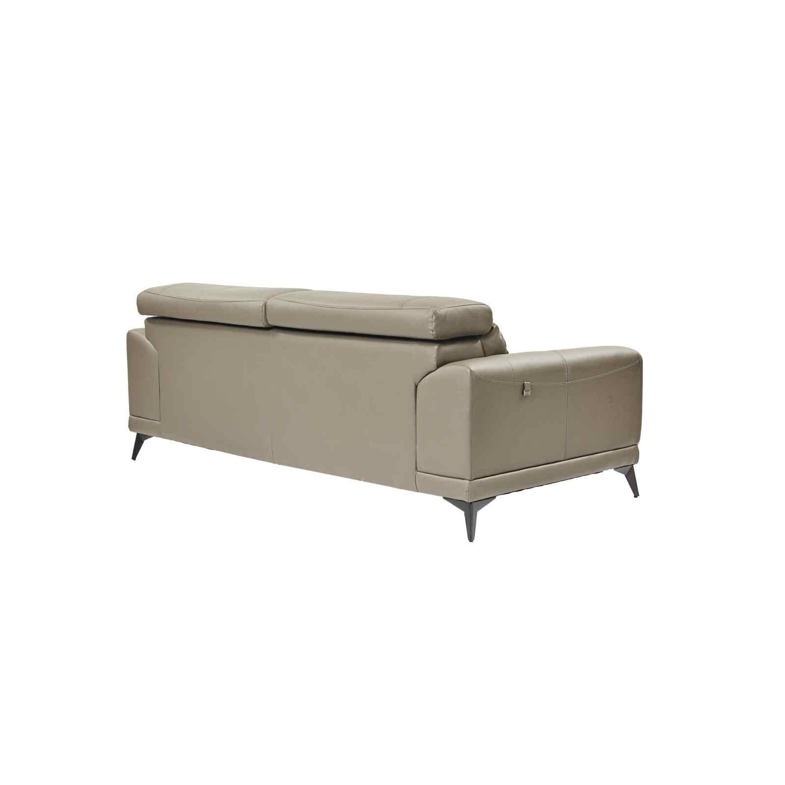 MIZU DESIG 3+2 Seater Sofa (hl) Mto Half Leather Sofa Set KENDRA-image 4