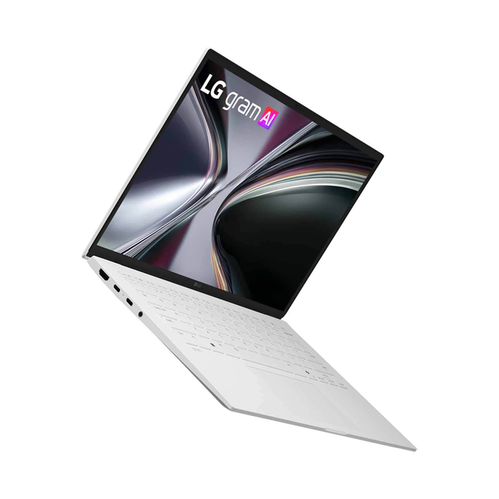 LG 14in Ips Ultra U7-355 16gb Ram And 512gb Nvme Gen4 With Dual Ssd Copilot+pc 14Z90U-G.AU74A3 (ESSENCE WHITE)-image 6