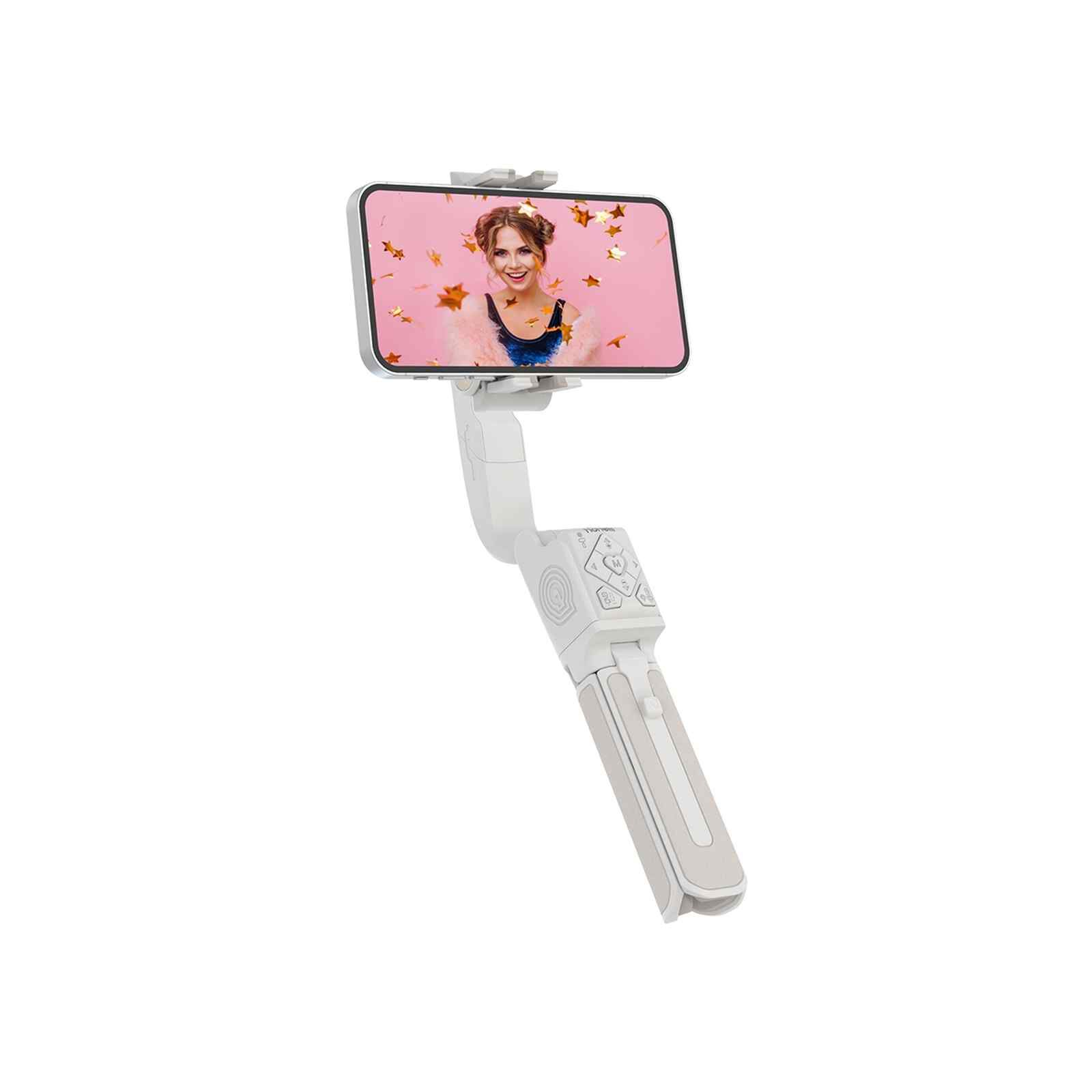 HOHEM Isteady Q Smart Selfie Stick 360&deg; Rotation Tracking White HT-ISTEADY Q-WHITE