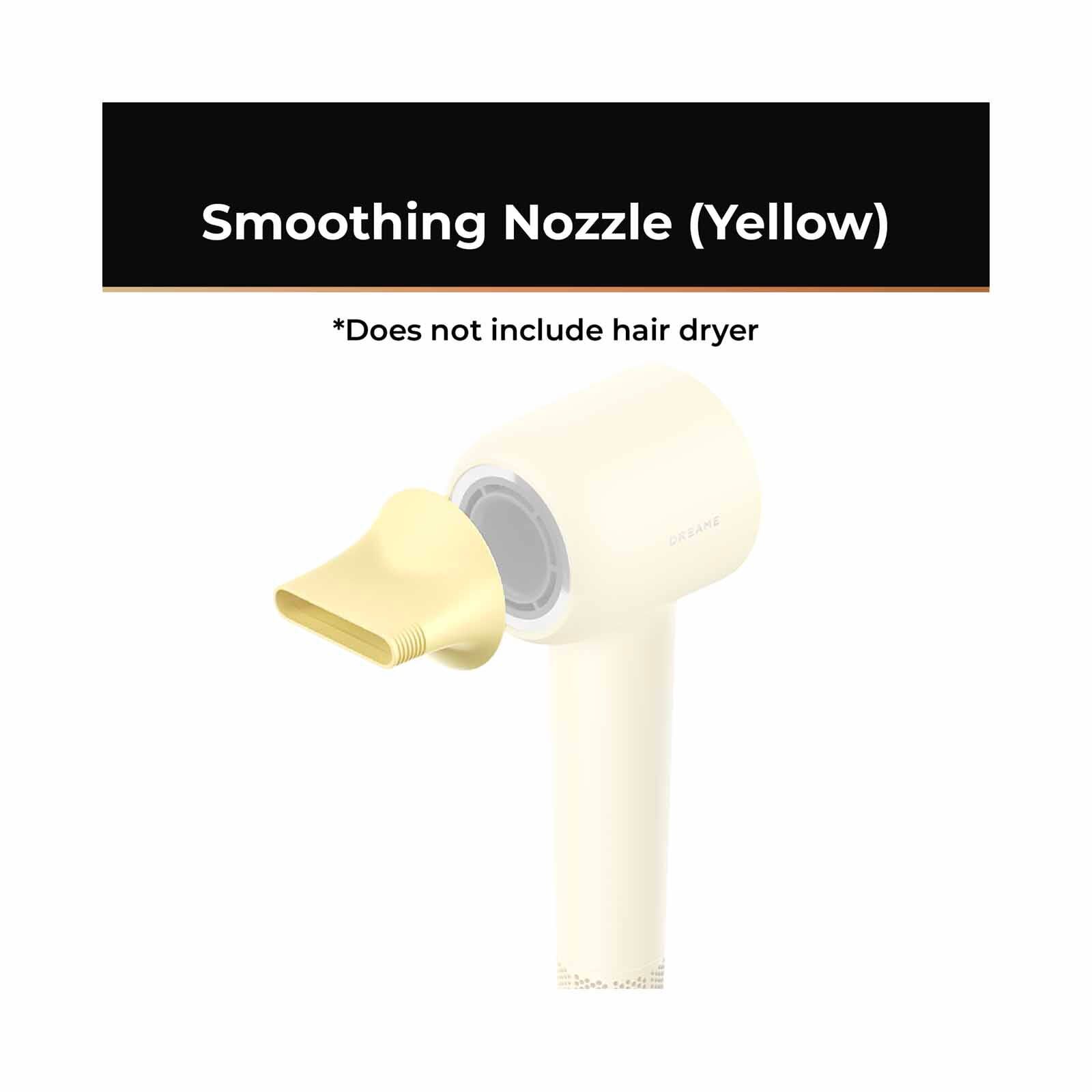 DREAME Gleam Smoothing Nozzle-yellow DM-GLMNOZZ-YL